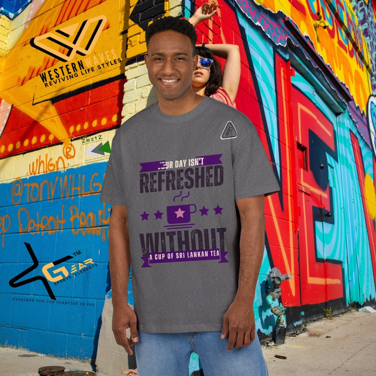 Unisex Oversized Tee_ N6+ Series USOSTEE PT2WW005_ Limited Edition by WesternWaves