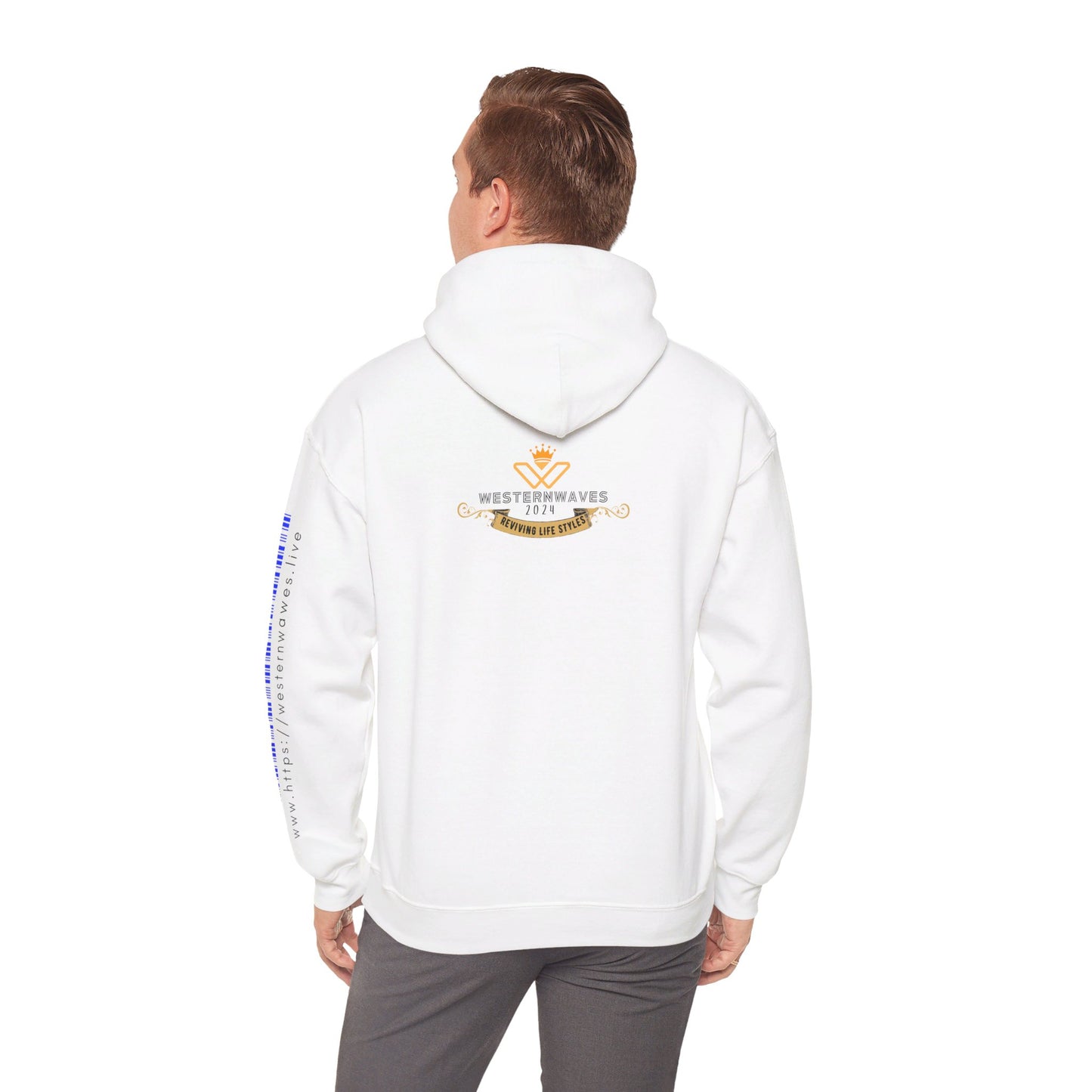 Unisex Heavy Blend™ Crewneck Sweatshirt_ N2 Series SPW UHBCSS PT2WW020_ Limited Edition Pure Luxury  By WesternWaves: