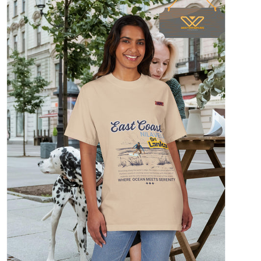 Unisex Garment-Dyed Drop-Shoulder T-Shirt_ N7* Series USGDDSTSHIRT PT2WW002_ Limited Edition Style & Comfort by WesternWaves: