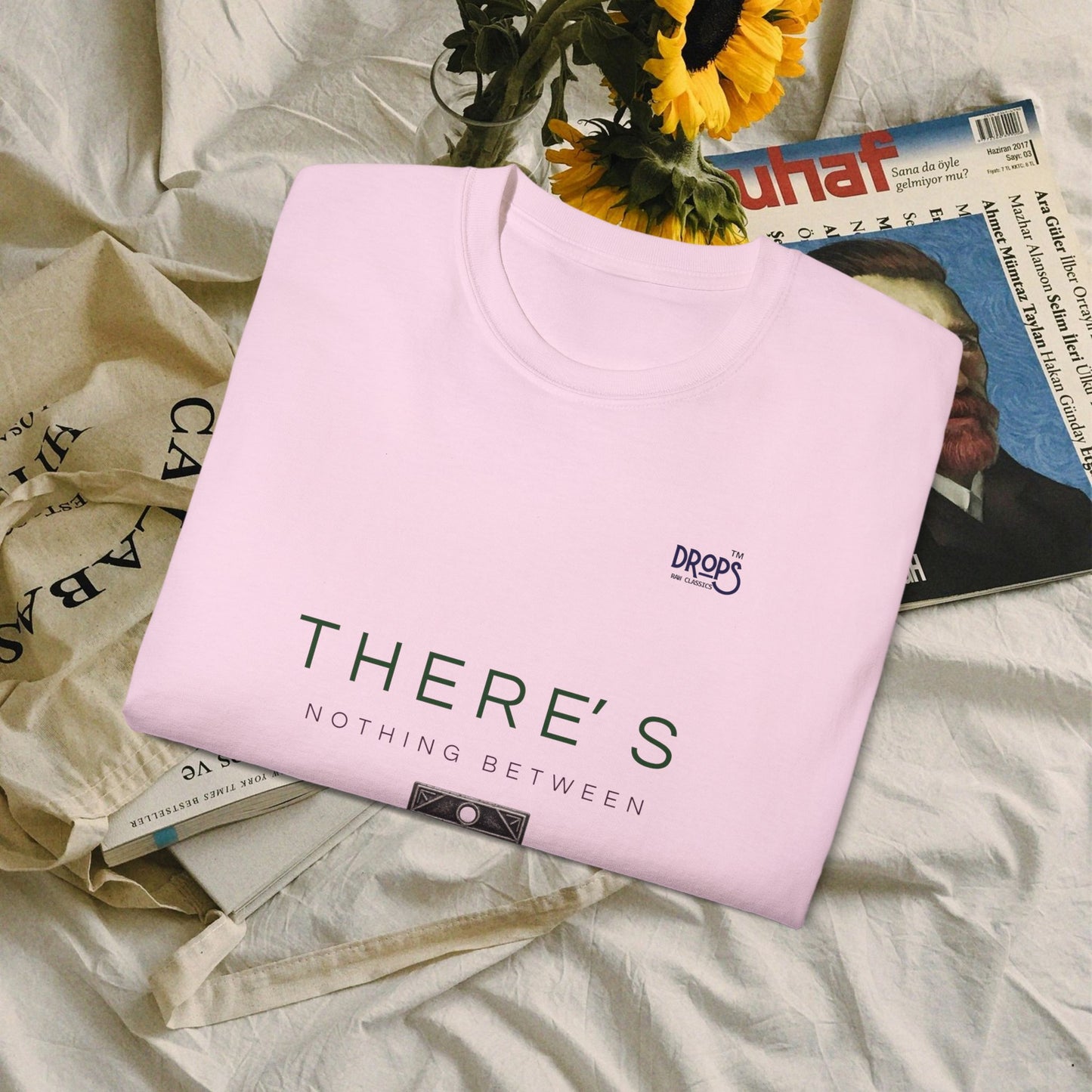 Unisex Ultra Cotton Tee - "There's Nothing Between Screens, Dreams & Fantasy" T-Shirt - Perfect for Dreamers and Creatives_ 07 May 2025_ 001