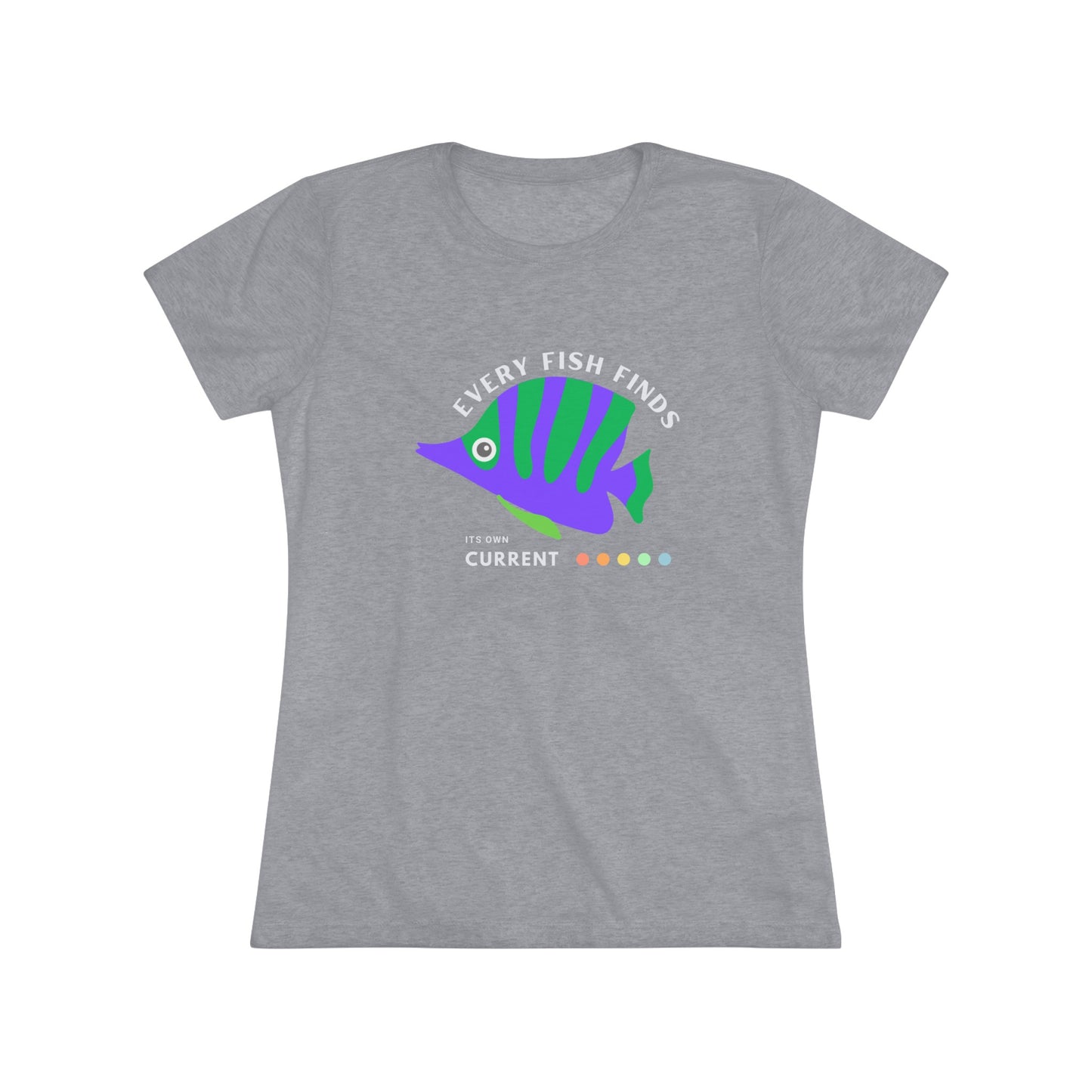 Women's Triblend Tee_ N Series SPW WTBT PT2WV002_ Limited Edition Designer Tee by SPW of WesternWaves