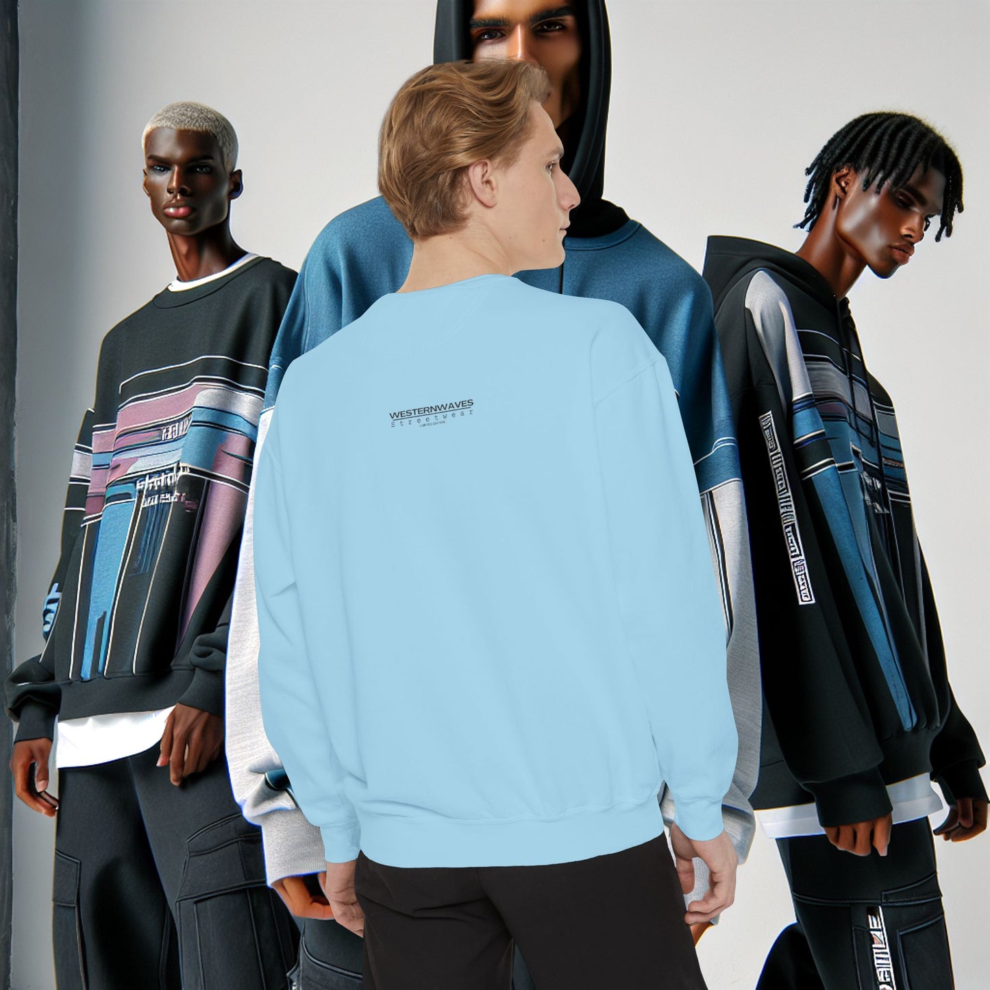 Predator & Prey Sweatshirt_ 03 Sep 2025_ Cozy Unisex Pullover, Nature Lover Apparel, Gifts for Wildlife Enthusiasts, Fall Fashion Layer