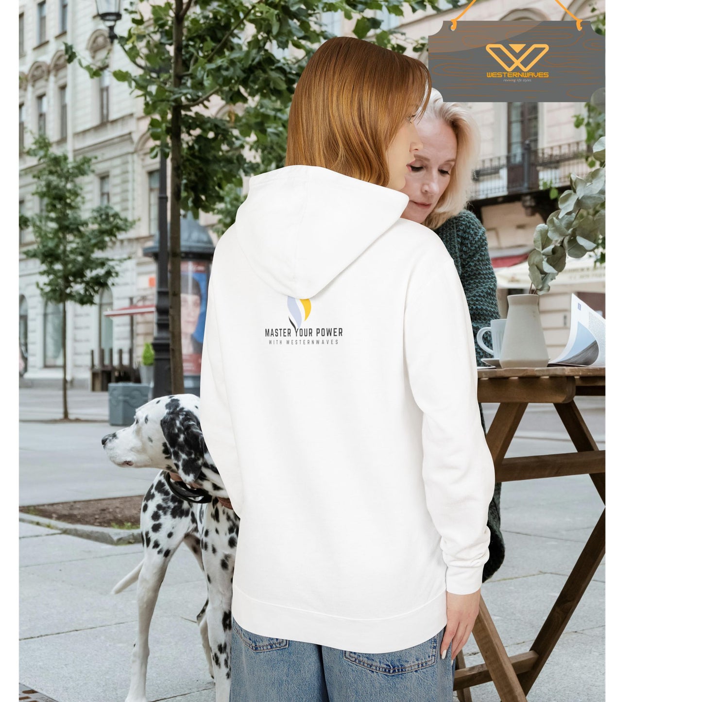 Unisex Lightweight Hooded Sweatshirt – N2 Series SPW USLWHSS PT2WW015_ Limited Edition Crafted Comfort by WesternWaves: