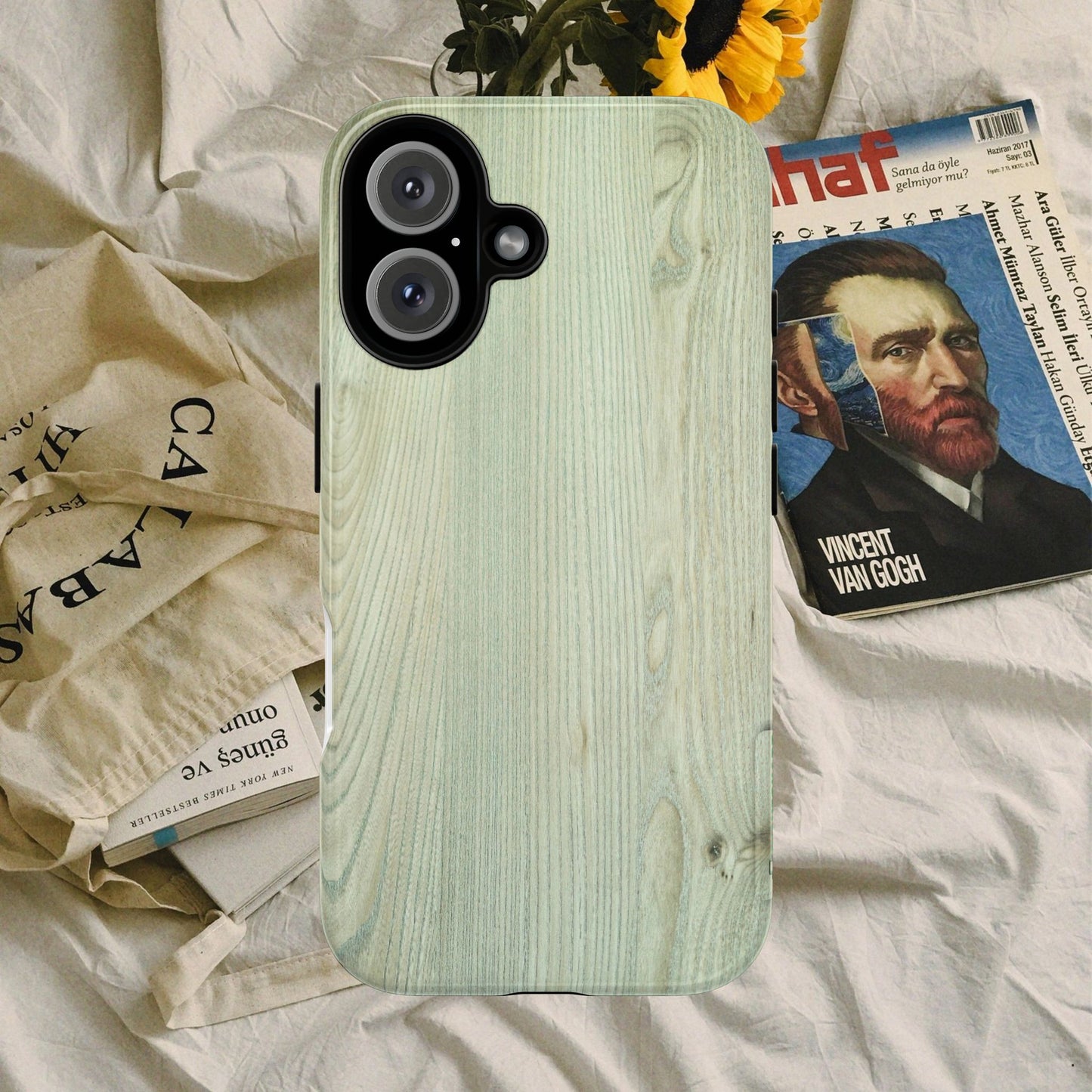 Tough Cases_ iPhone Case_ Series N8+ TCPCASE PT2WW005_ Limited Edition  Wooden Grain Phone Case for iPhones by WesternWaves_