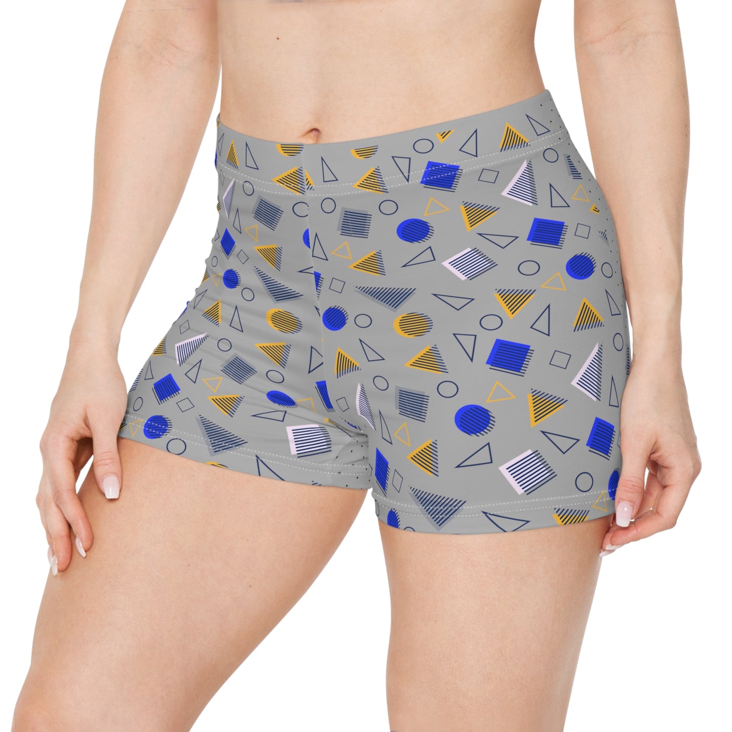 Women's Shorts AOP_ N Series WS(AOP) SPW PT2WW_002_ Summer Breeze Women's Moisture-Wicking Shorts_ Limited Edition by WesternWaves: