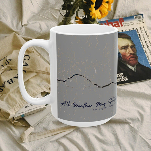 Ceramic Mug, (11oz, 15oz)_ N3+ Series CM10OZ&15OZ PT2WW001_ Limited Edition by WesternWaves: