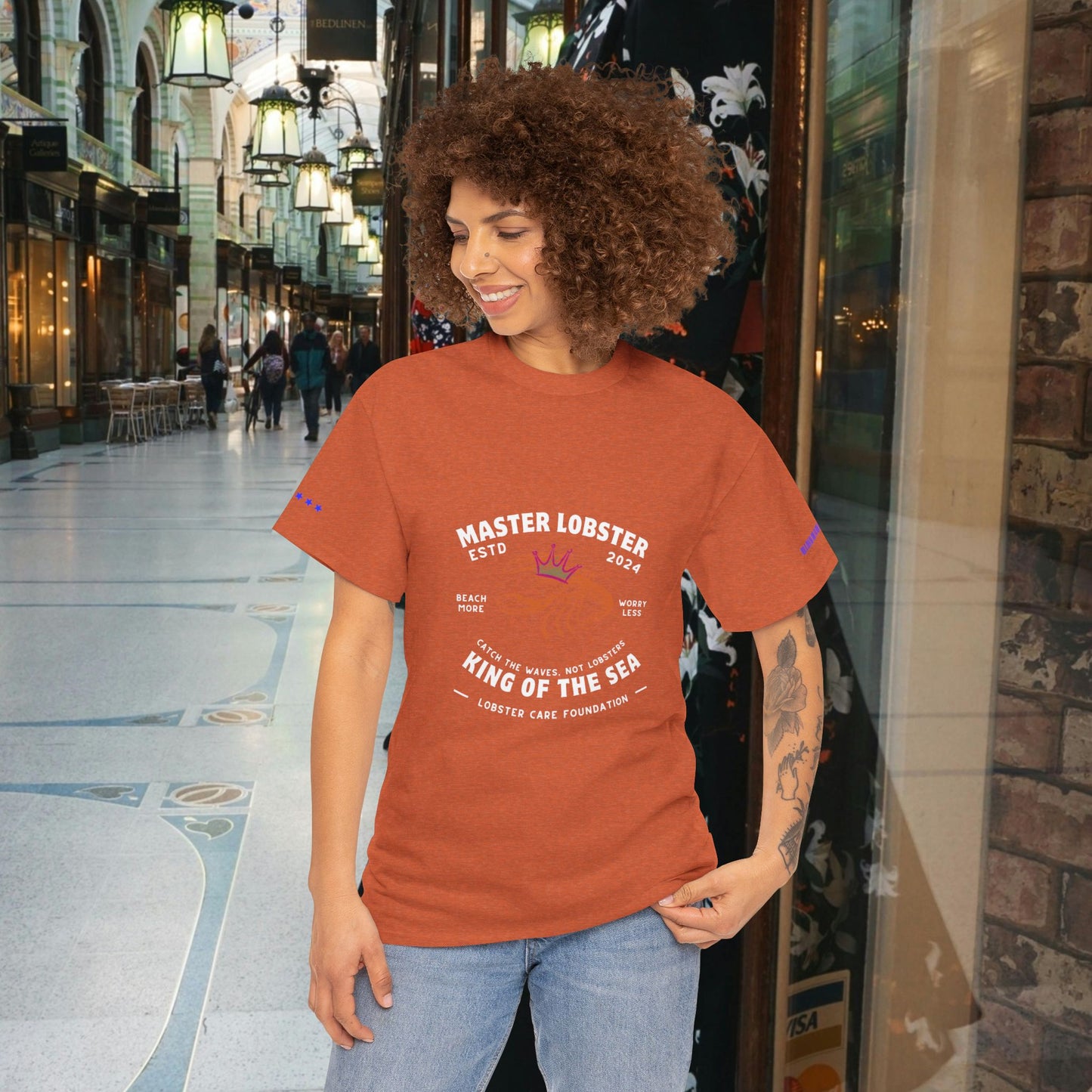 Unisex Heavy Cotton Tee_ Crafted from premium 100% cotton_ N2 Series SPW UHCT PT2WW009_ Limited Edition Maximum Comfort by WesternWaves: