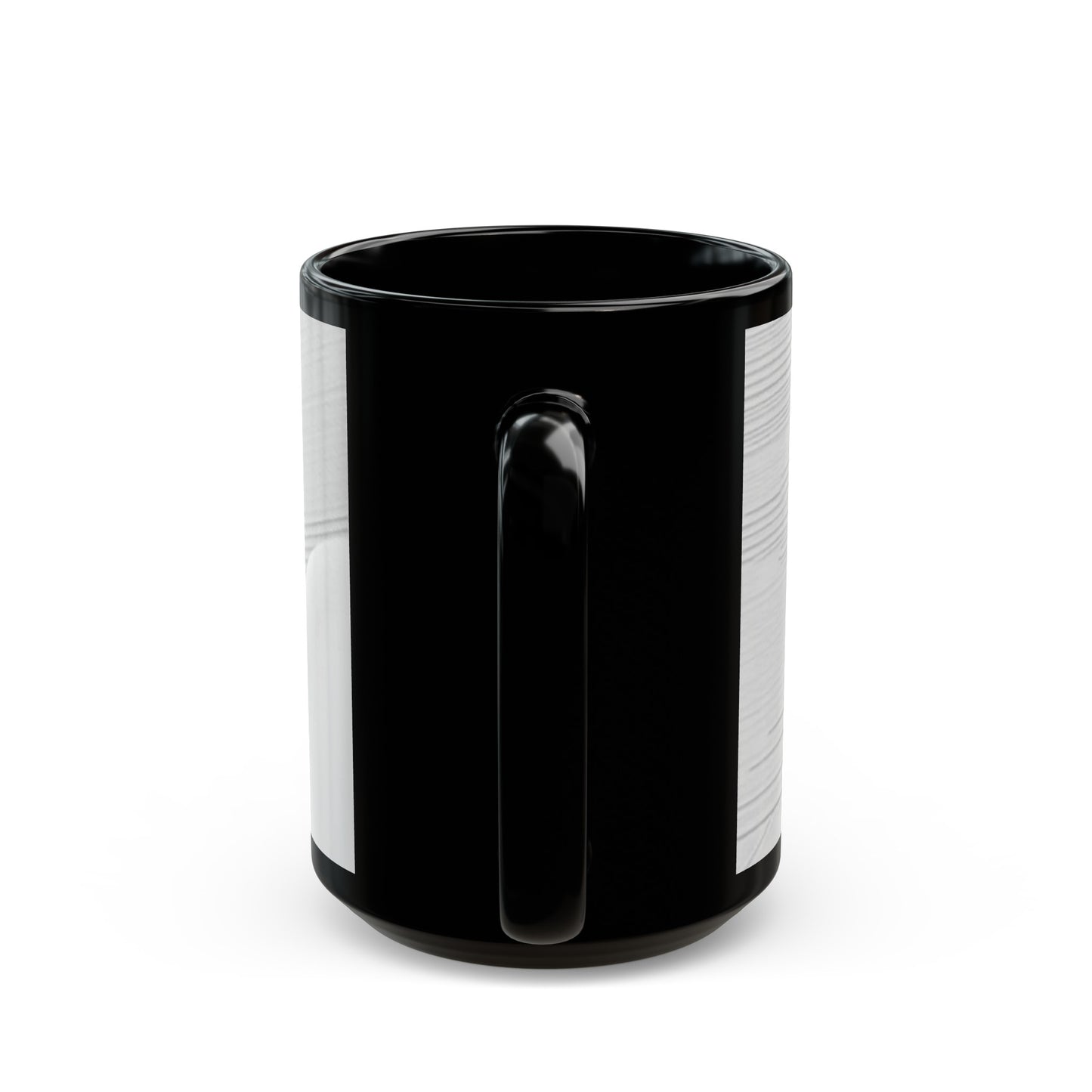 Black Mug (11oz, 15oz)_ N Series SPW CBM PT2WW005_ Limited Edition Black Ceramic Mug by WesternWaves