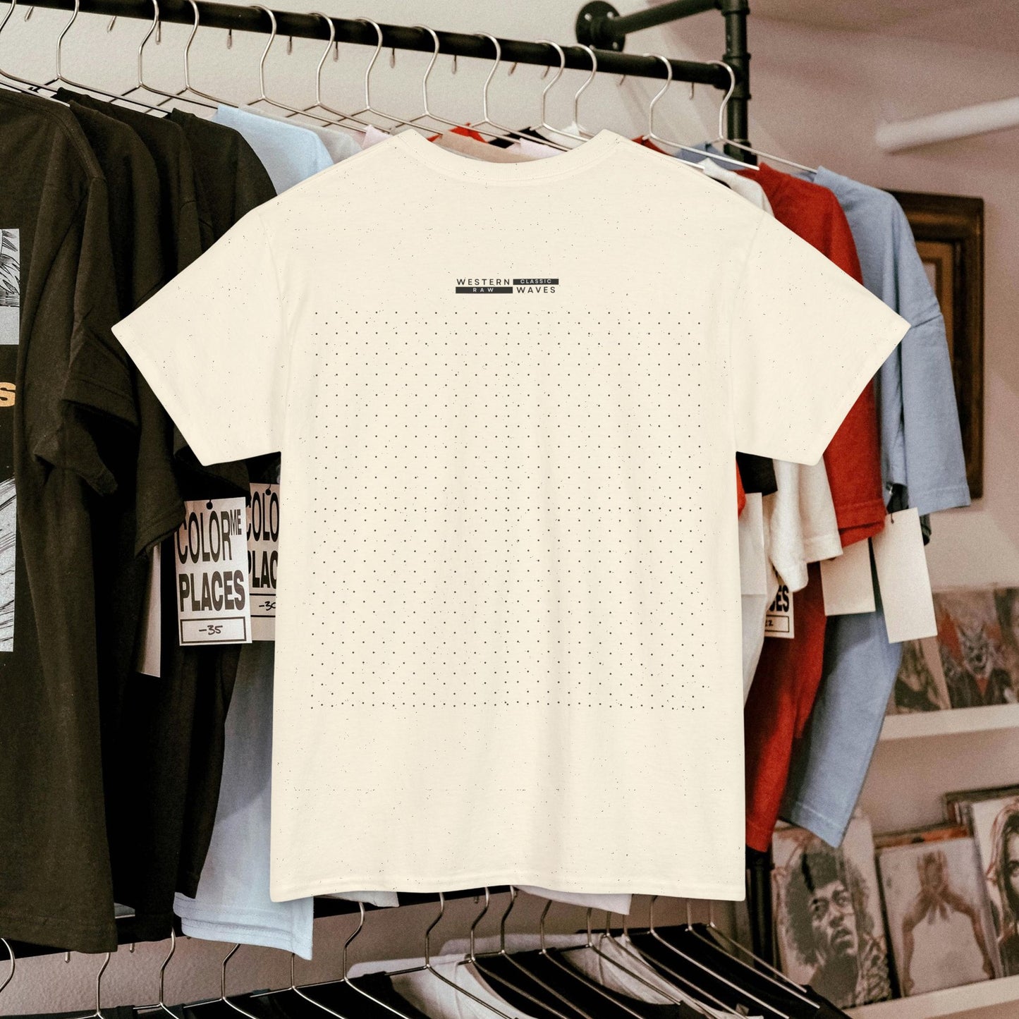 Unisex Heavy Cotton Tee_ N6* Series USHCTEE PT2WW004_ Limited Edition by WesternWaves_