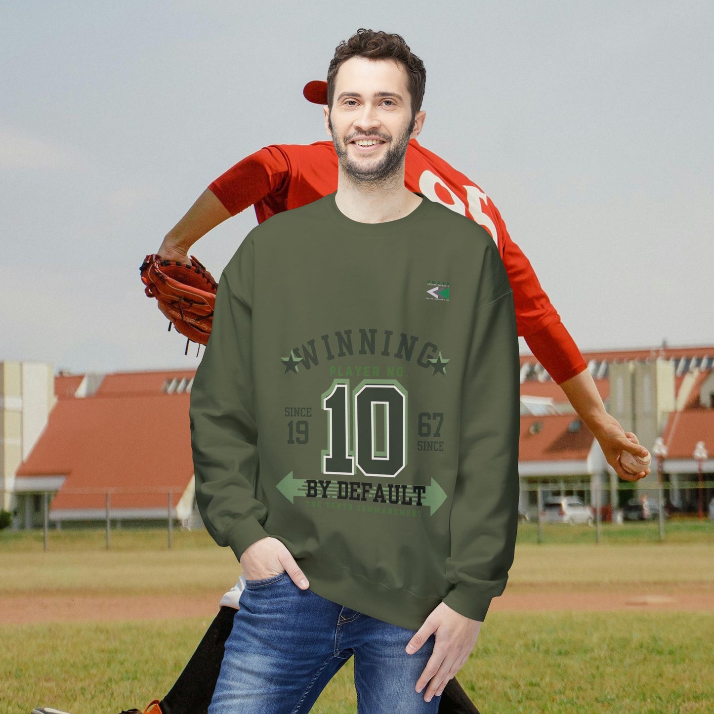 Unisex Midweight Softstyle Fleece Crewneck Sweatshirt_ N2 Series USMWSSFCNSS PT2WW001_ ‘ZeztZ’ Brand Limited Edition Statement of Style & Sustainability by WesternWaves: