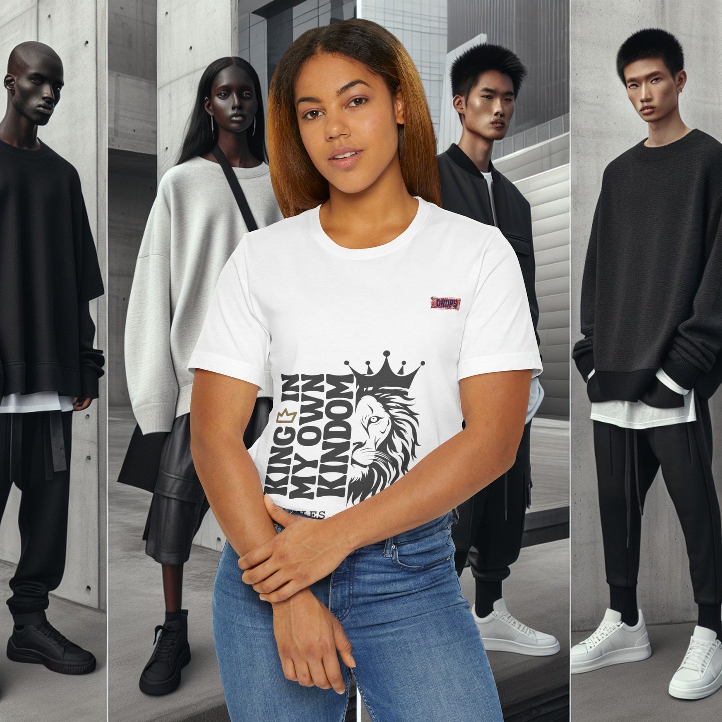 Casual Tee_ Series UWD 070_ Limited Edition Casual Streetwear Tee by WesternWaves: