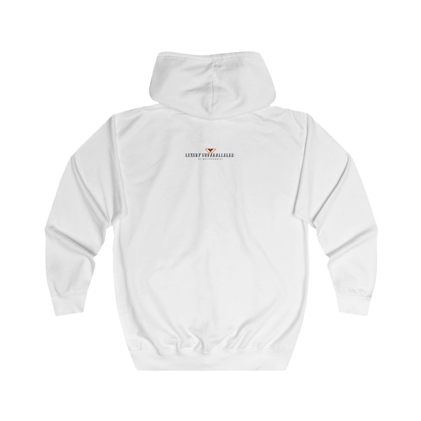 Unisex Full Zip Hoodie_ N7+ Series USFZHOODIE PT2WW004_ Limited Edition Trendy Vibes by WesternWaves: