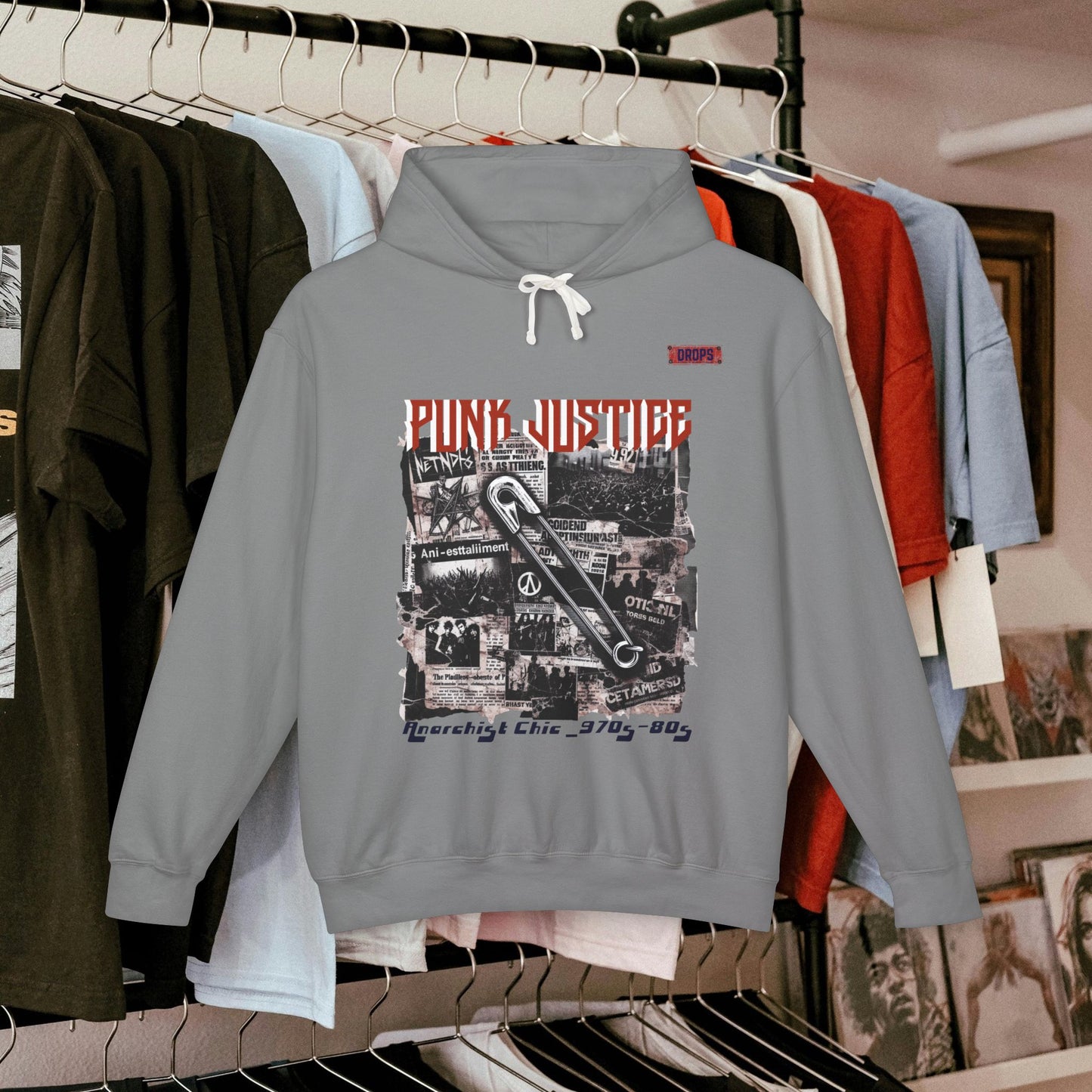 Punk Justice Unisex Lightweight Hoodie_ 01 Sep 2025_ Retro Punk Sweatshirt, 80s Inspired Hooded Sweatshirt, Streetwear Fashion Hoodie, Casual [...]