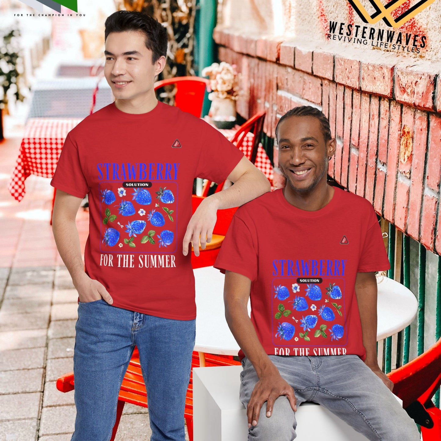 Unisex Heavy Cotton Tee_ N6* Series USHCTEE PT2WW004_ Limited Edition by WesternWaves_