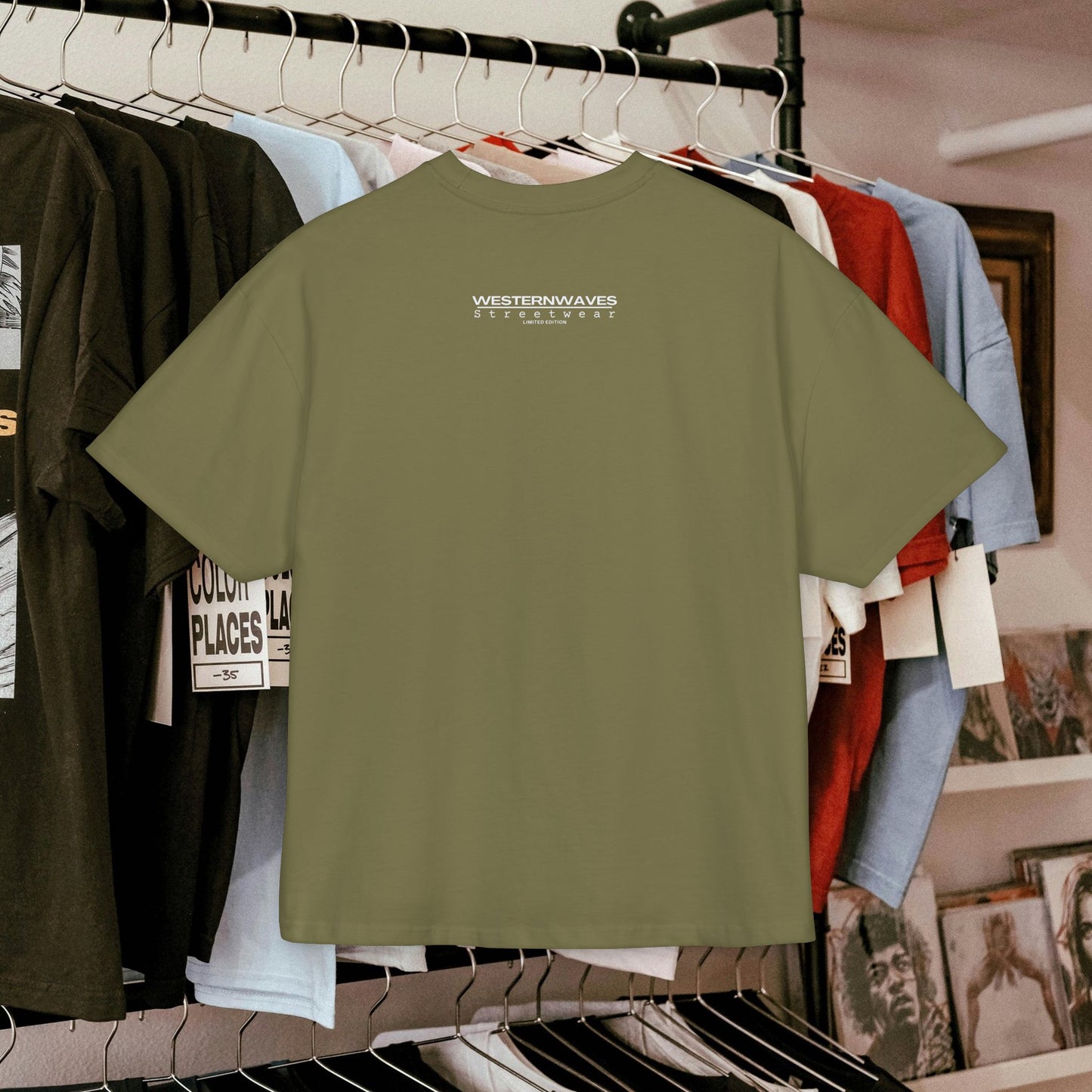 Unisex Ultra Heavy Cotton Box Tee_ Series N8+ USUHCBTEE PT2WW001_ 28 Sep 2025_ Limited Edition Casual Streetwear by WesternWaves: