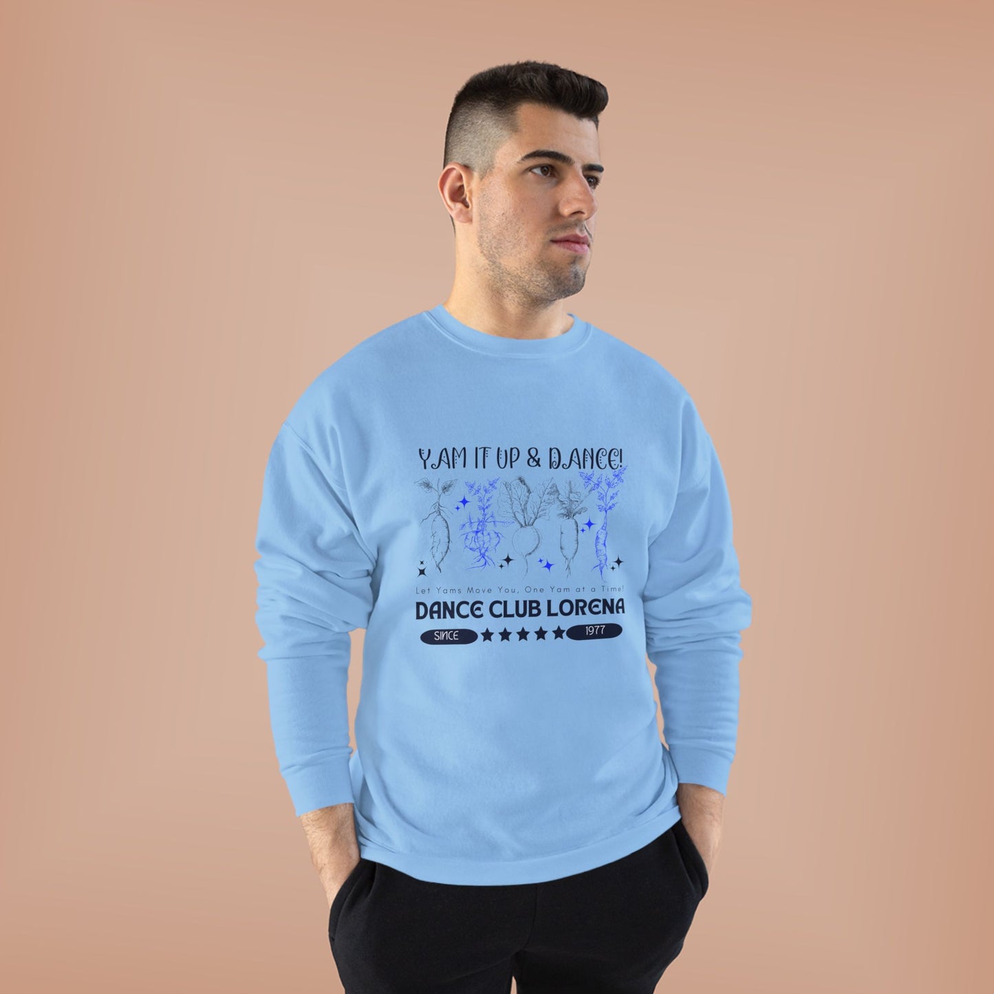 Unisex EcoSmart® Crewneck Sweatshirt_ 2 Perfect N2 Series SPW USESCNSS PT2WW001_ Limited Edition Perfect Blend of Comfort, Style, & Sustainability by WesternWaves: