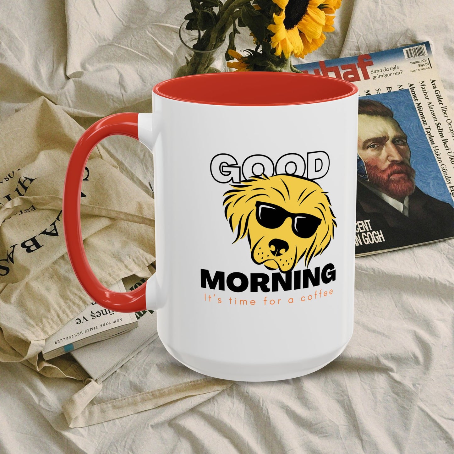 Accent Coffee Mug (11, 15oz)_ N+ Series ACMUG PT2WW012_ Limited Edition Mug by WesternWaves