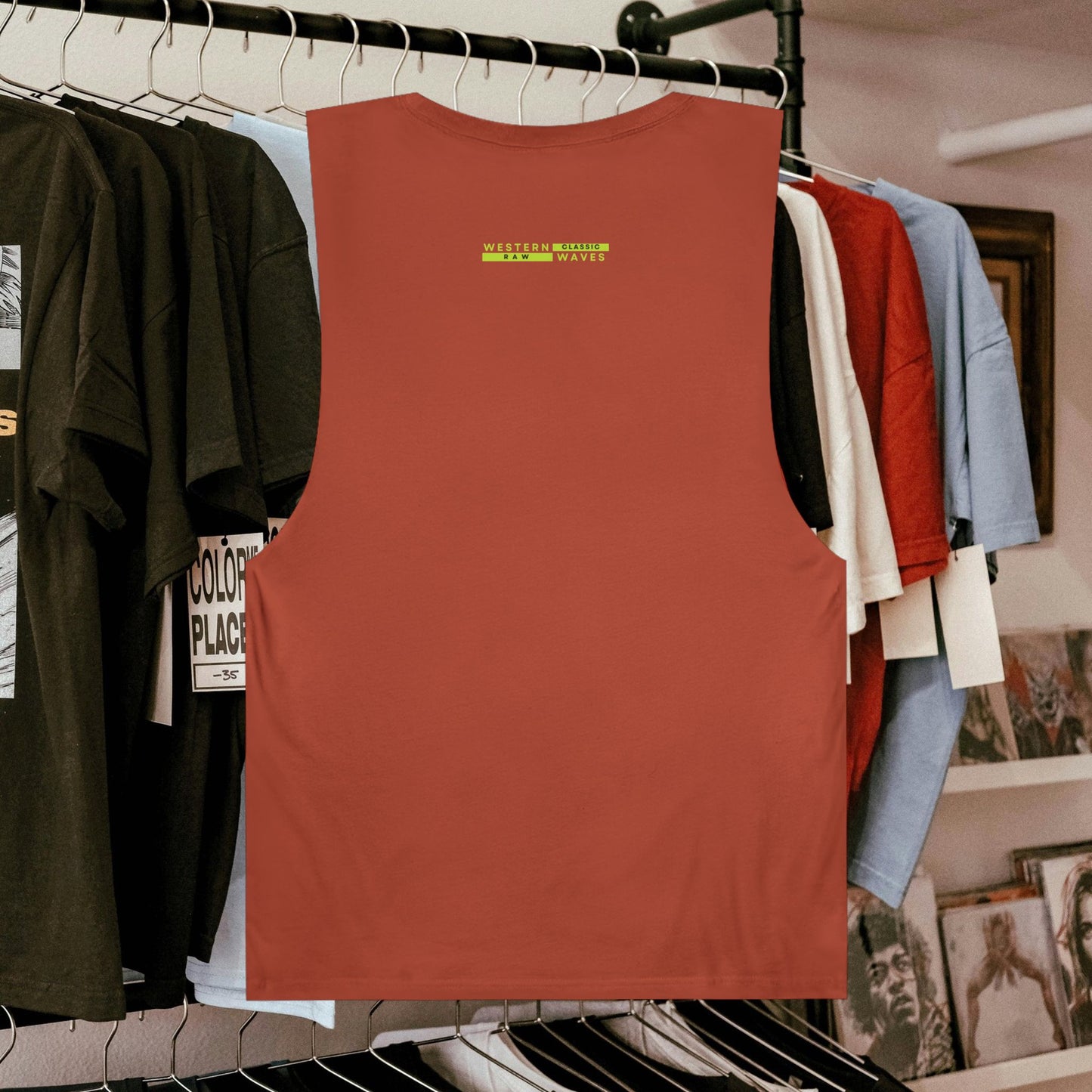 Unisex Summer Vibes Tank Top - 'The Summer Has Arrived' – Organic Cotton_ 09 May 2025_ 001
