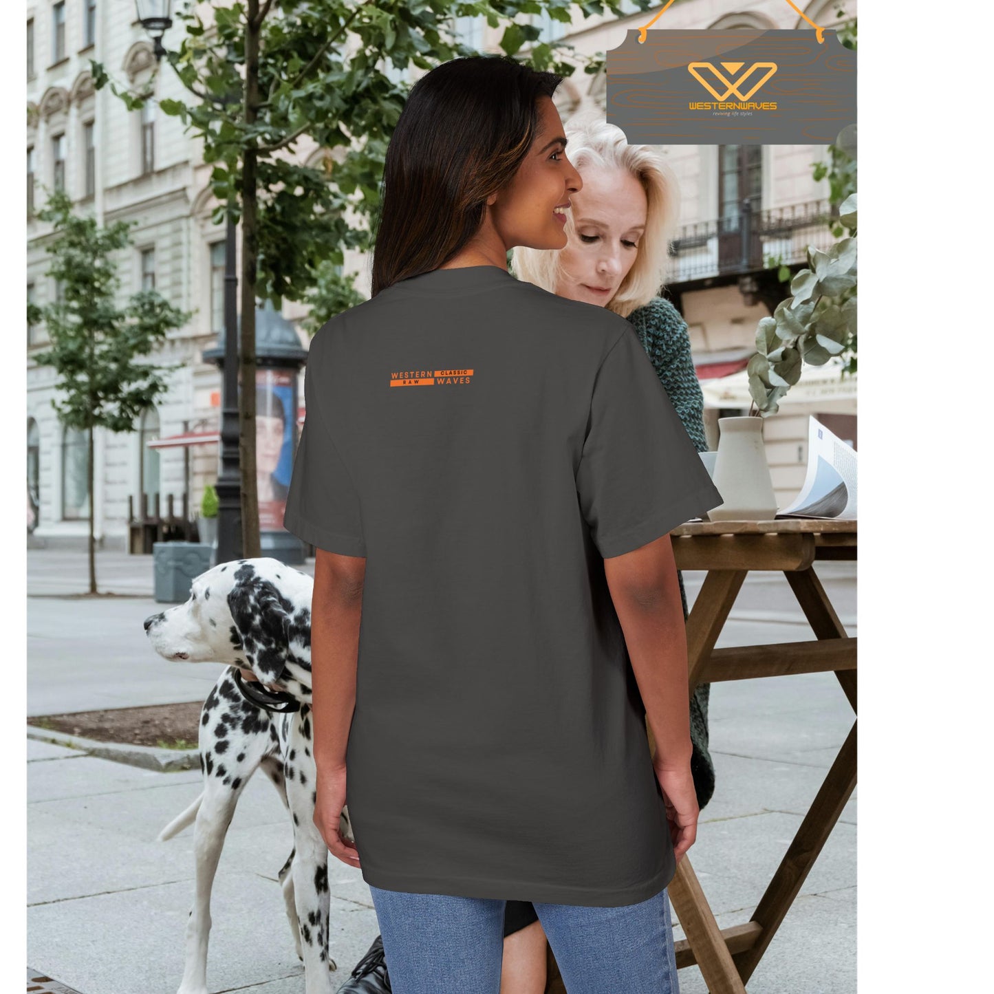 Unisex Garment-Dyed T-shirt_ N3+ Series USGDTS PT2WW005_ Comfort Colors 1717_ Limited Edition Fusion of Style by WesternWaves:
