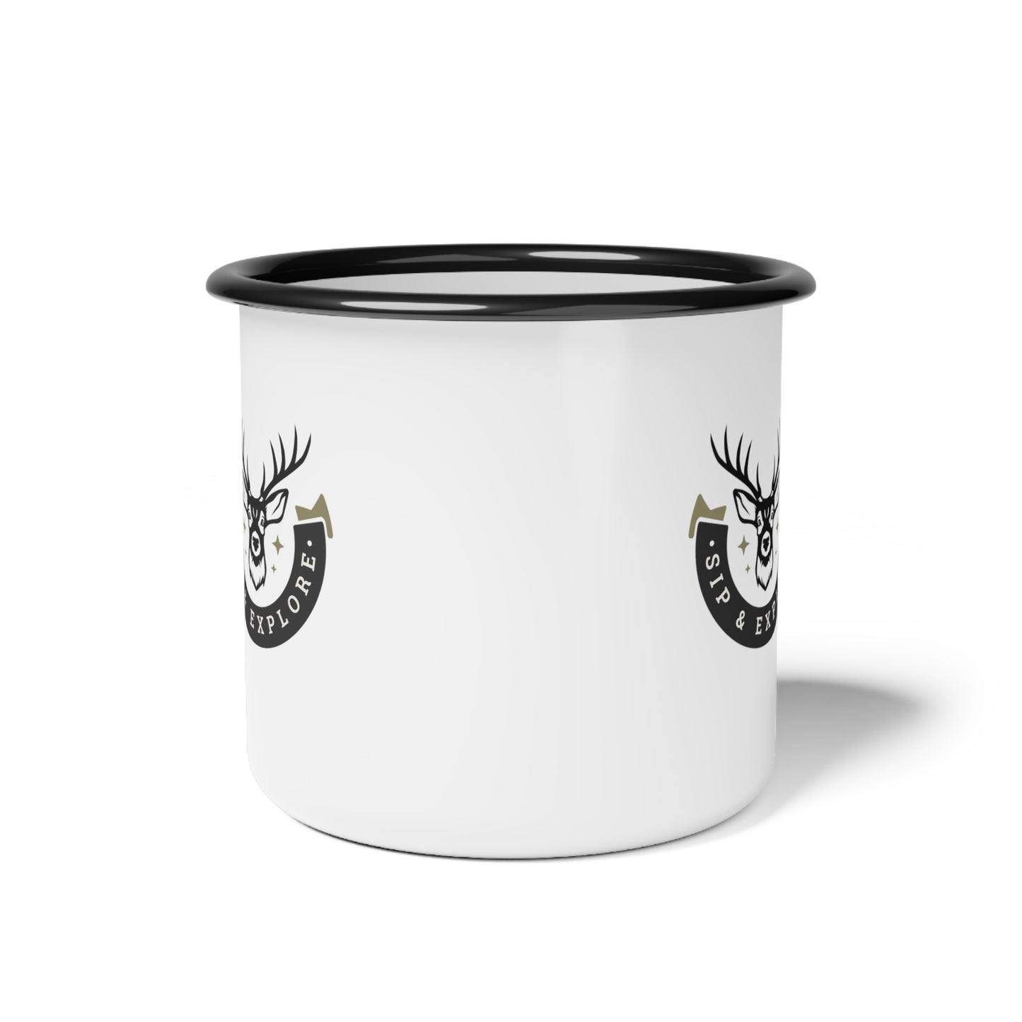 Enamel Camp Cup -  NSeries SPW ECC PT2WW003_ Wilderness Wanderer Limited Edition by WesternWawes