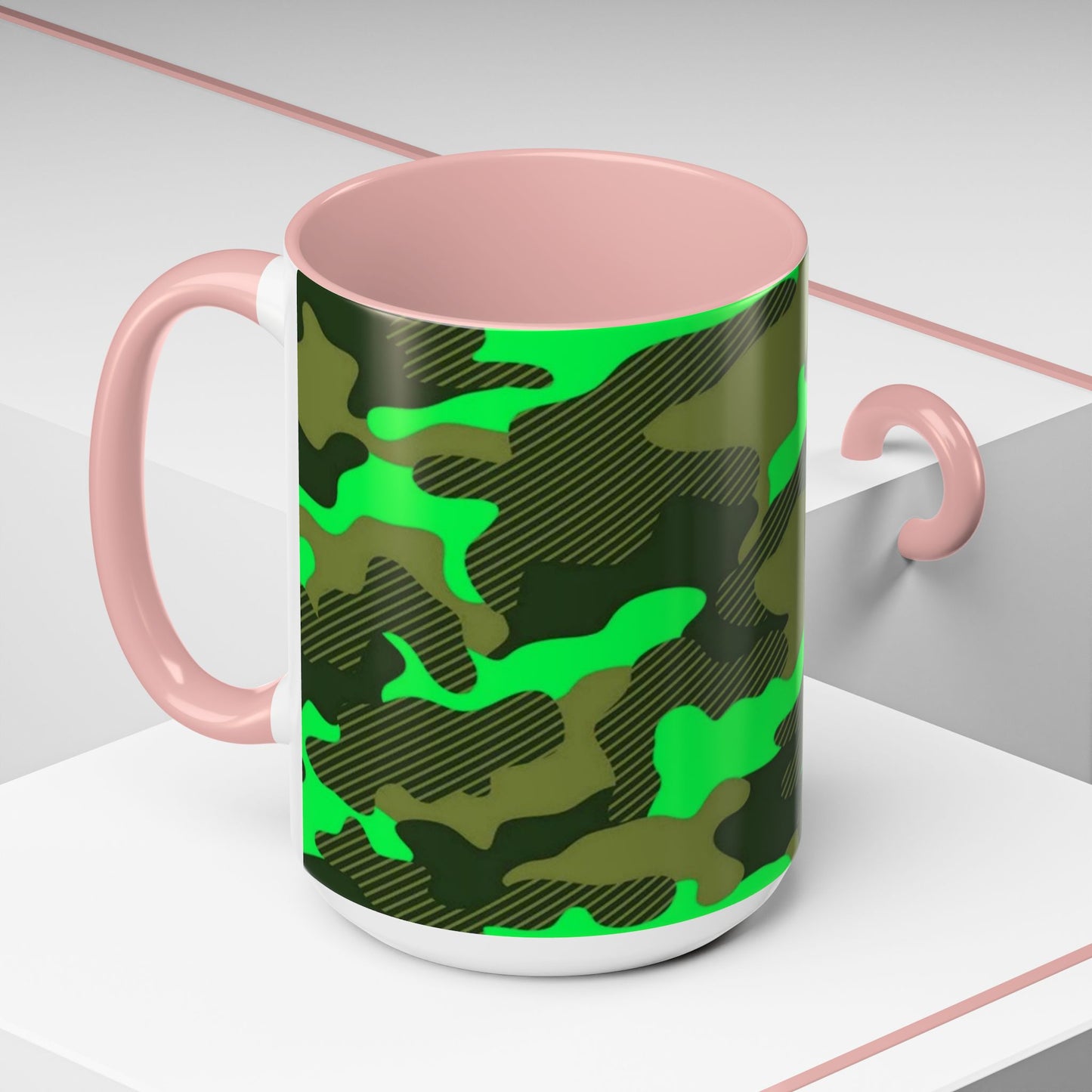 Accent Coffee Mug (11, 15oz)_ N2 Series ACMUG PT2WW004_ Limited Edition Mug by WesternWaves: