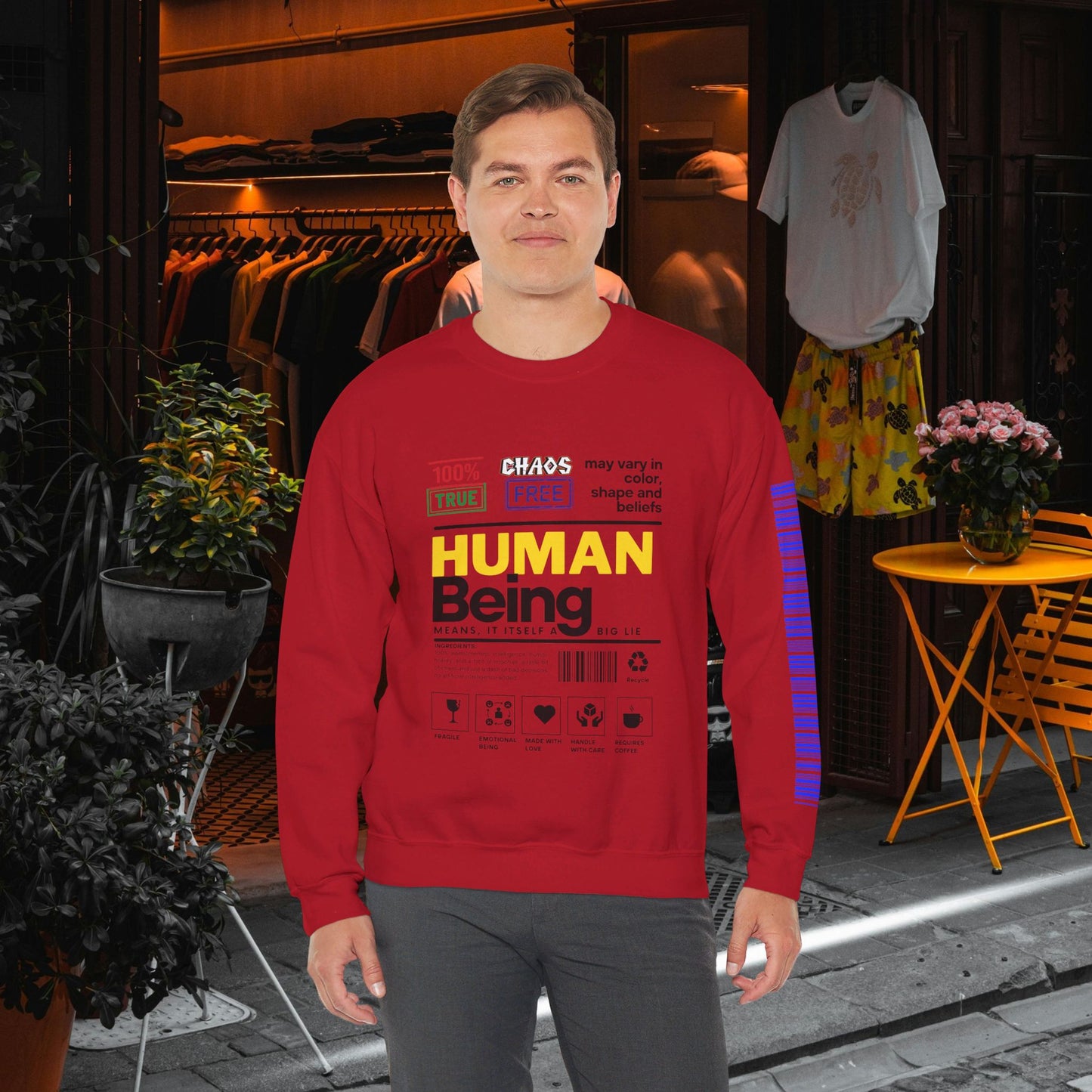 Unisex Heavy Blend™ Crewneck Sweatshirt_ N2 Series SPW UHBCSS PT2WW018_ Limited Edition Pure Luxury  By WesternWaves: