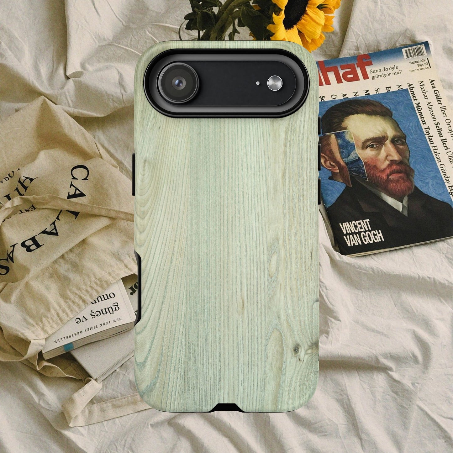 Tough Cases_ iPhone Case_ Series N8+ TCPCASE PT2WW005_ Limited Edition  Wooden Grain Phone Case for iPhones by WesternWaves_