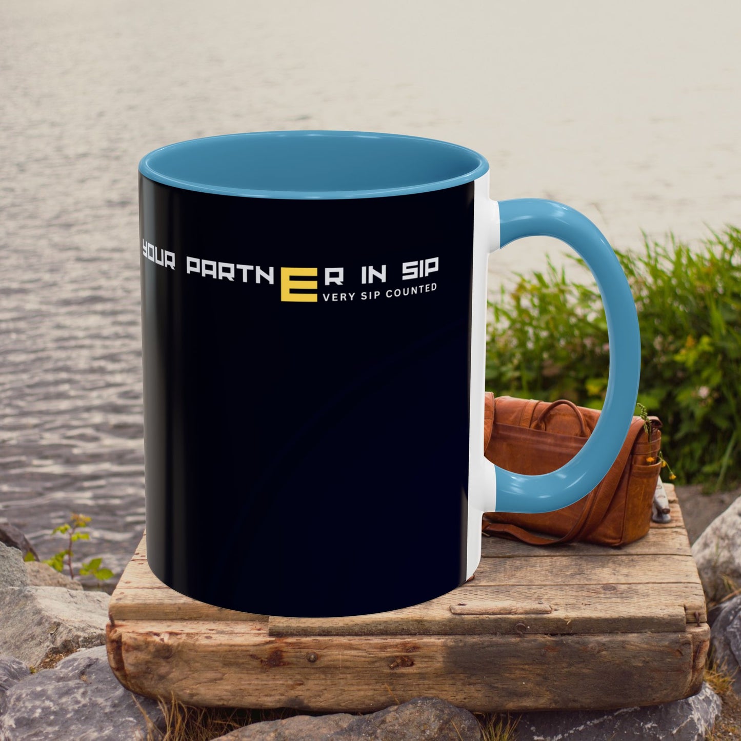 Accent Coffee Mug (11, 15oz) _ N2 Series SPW ACMUG PT2WW004_ Limited Edition Blend Style & Functionality by WesternWaves: