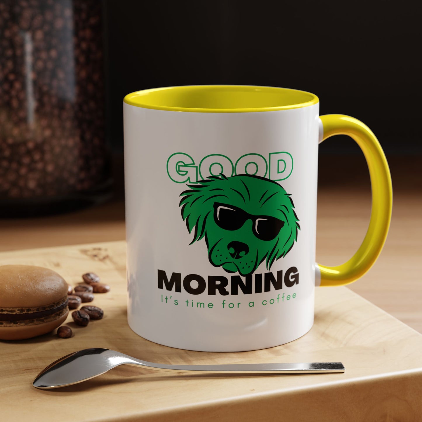 Accent Coffee Mug (11, 15oz)_ N+ Series ACMUG PT2WW012_ Limited Edition Mug by WesternWaves