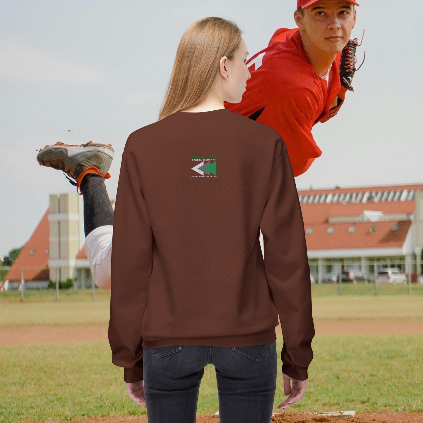 Unisex Midweight Softstyle Fleece Crewneck Sweatshirt_ N2 Series USMWSSFCNSS PT2WW001_ ‘ZeztZ’ Brand Limited Edition Statement of Style & Sustainability by WesternWaves: