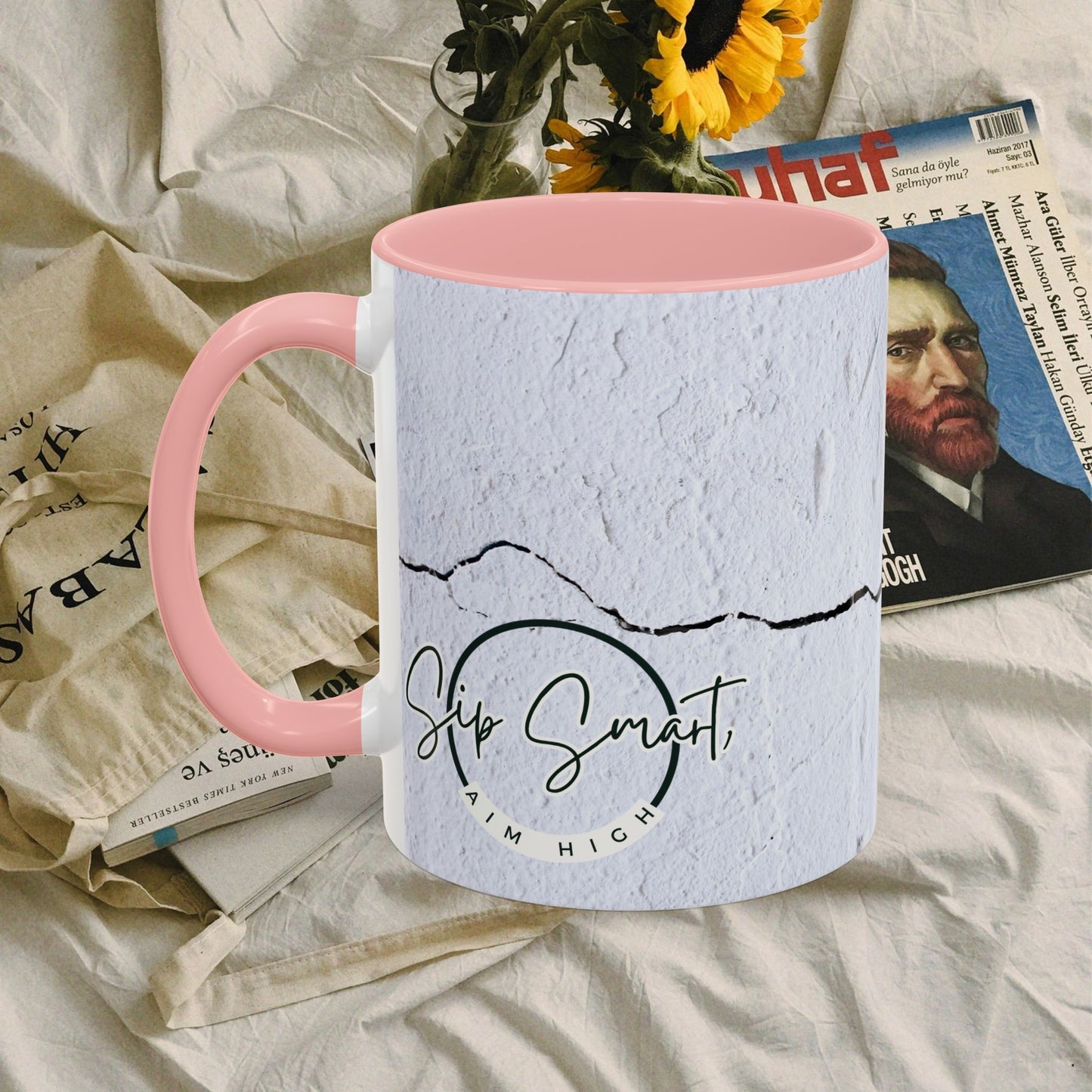 Black Mug (11oz, 15oz) _Back to School Series_ CBM PT2WW004_ Limited Edition Statement Piece by WesternWaves: