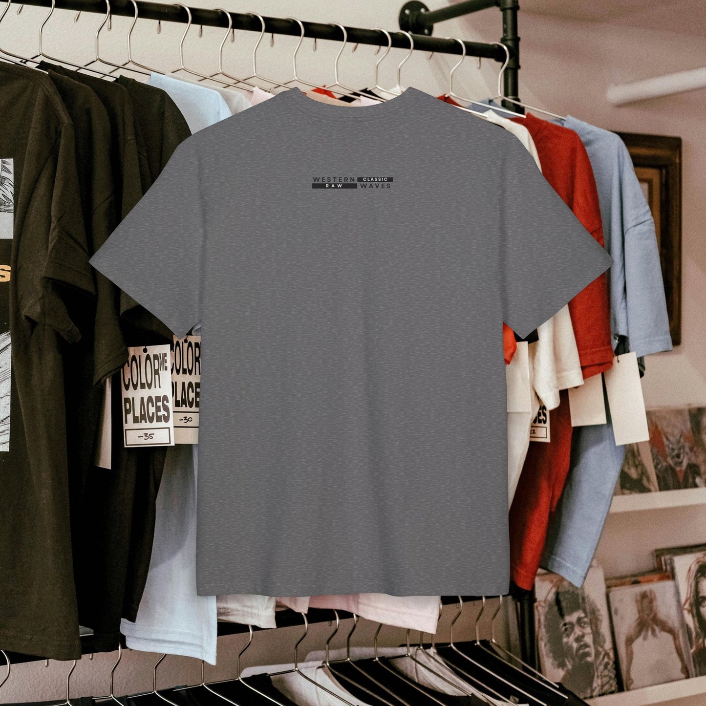 Unisex Oversized Tee_ N6+ Series USOSTEE PT2WW005_ Limited Edition by WesternWaves
