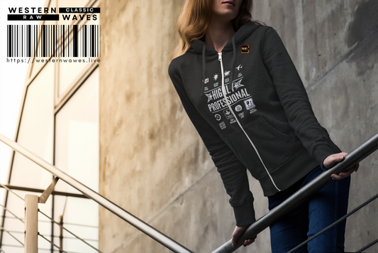 Unisex Heavy Blend™ Full Zip Hooded Sweatshirt_ N7+ Serties USHBFZHSS PT2WW001_ Limited Edition by WesternWaves: