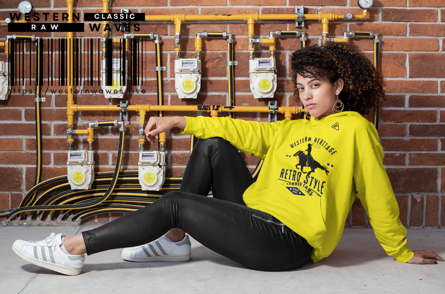 Unisex Full Zip Hoodie_ N7+ Series USFZHOODIE PT2WW004_ Limited Edition Trendy Vibes by WesternWaves: