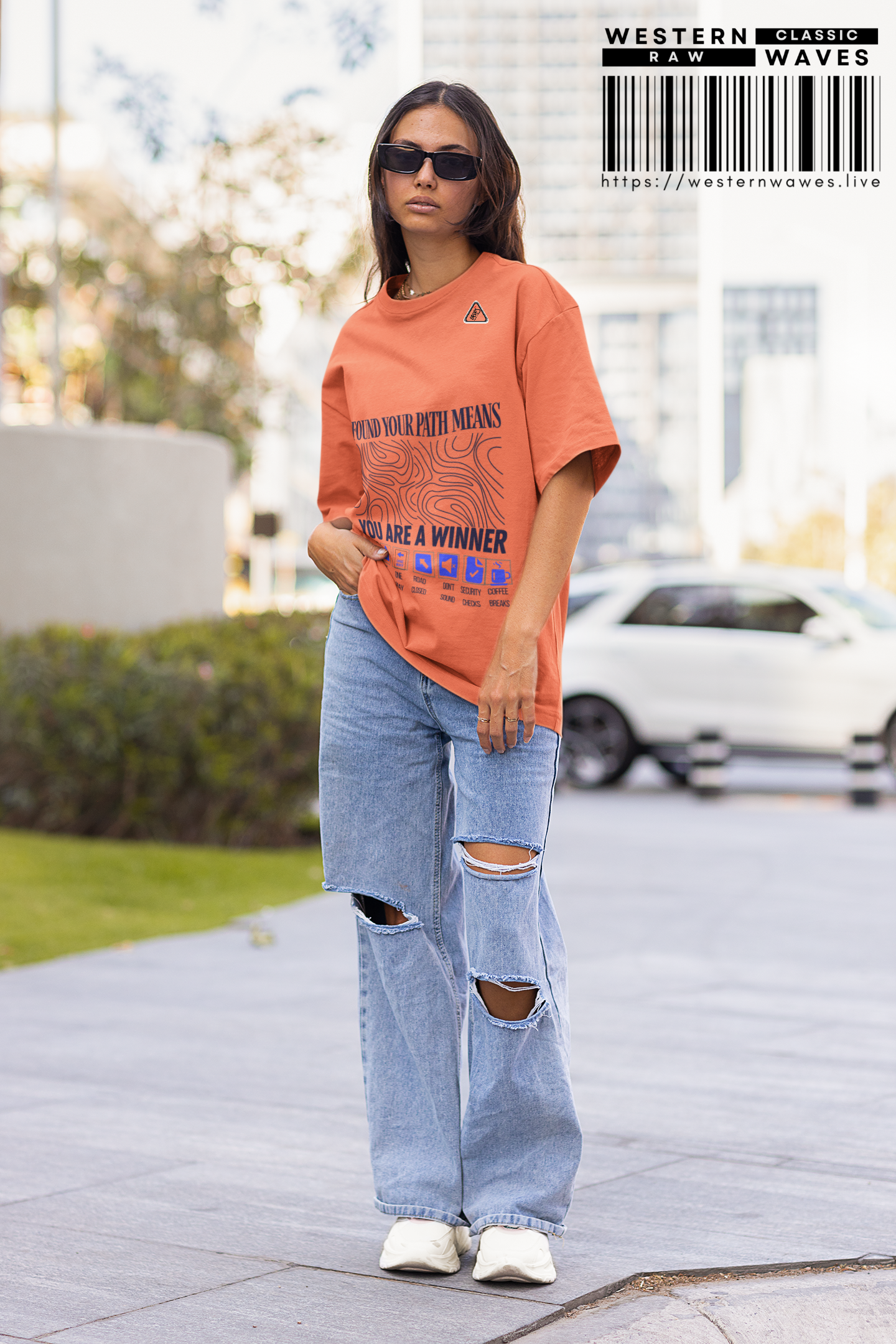 Unisex Garment-Dyed T-shirt_ N3+ Series USGDTS PT2WW005_ Comfort Colors 1717_ Limited Edition Fusion of Style by WesternWaves: