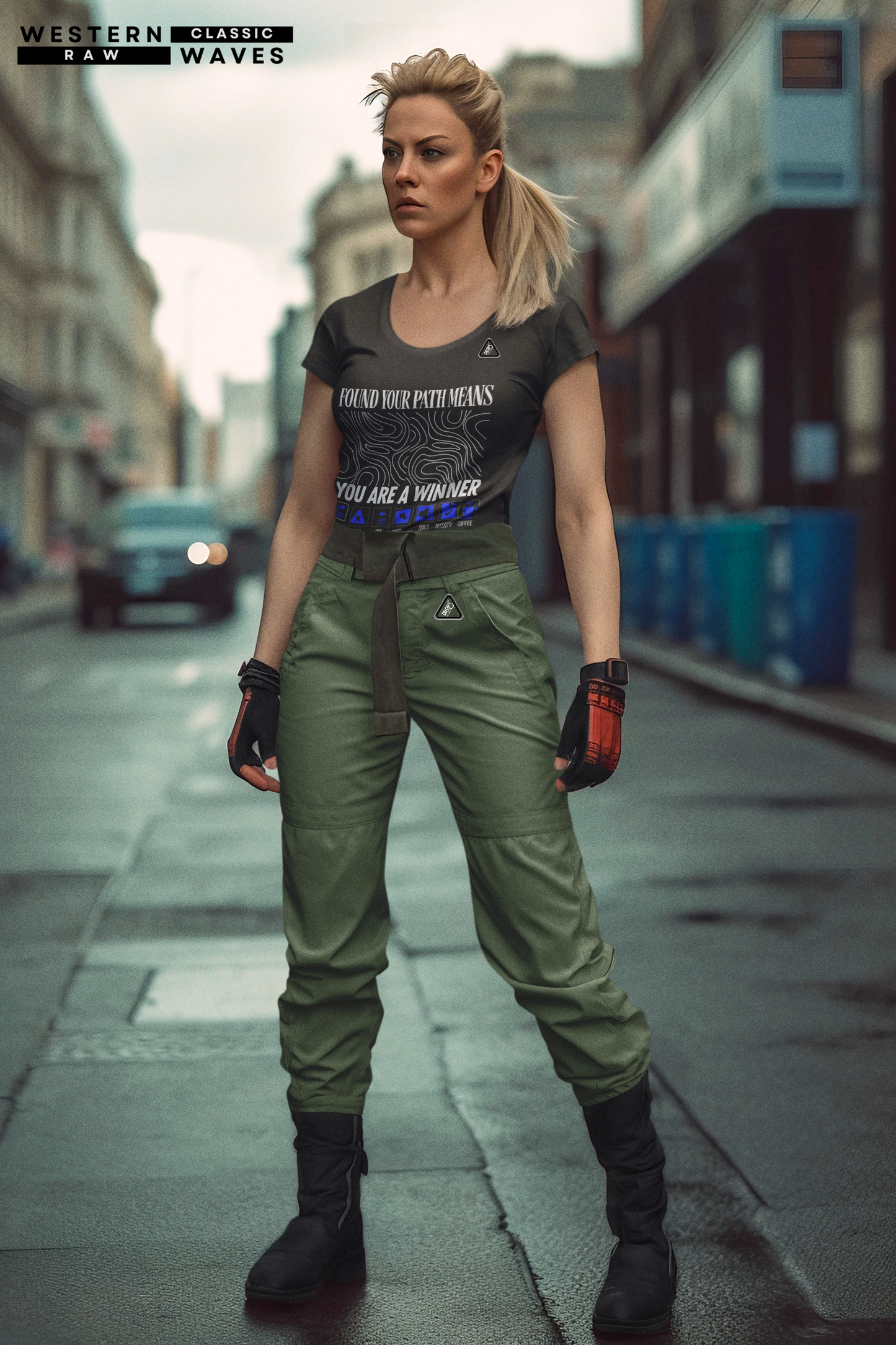 Unisex Garment-Dyed T-shirt_ N3+ Series USGDTS PT2WW005_ Comfort Colors 1717_ Limited Edition Fusion of Style by WesternWaves: