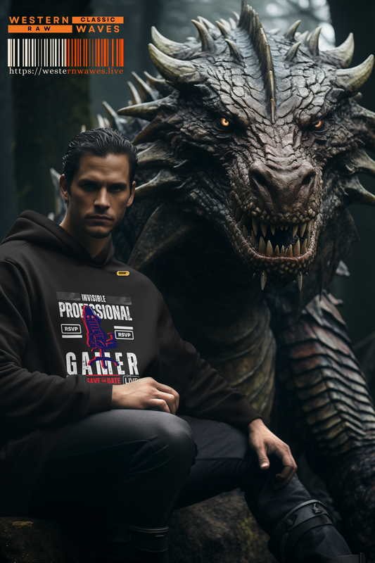 Unisex Lightweight Hooded Sweatshirt – N2* Series USLWHSS PT2WW027_ Limited Edition Crafted Comfort by WesternWaves: