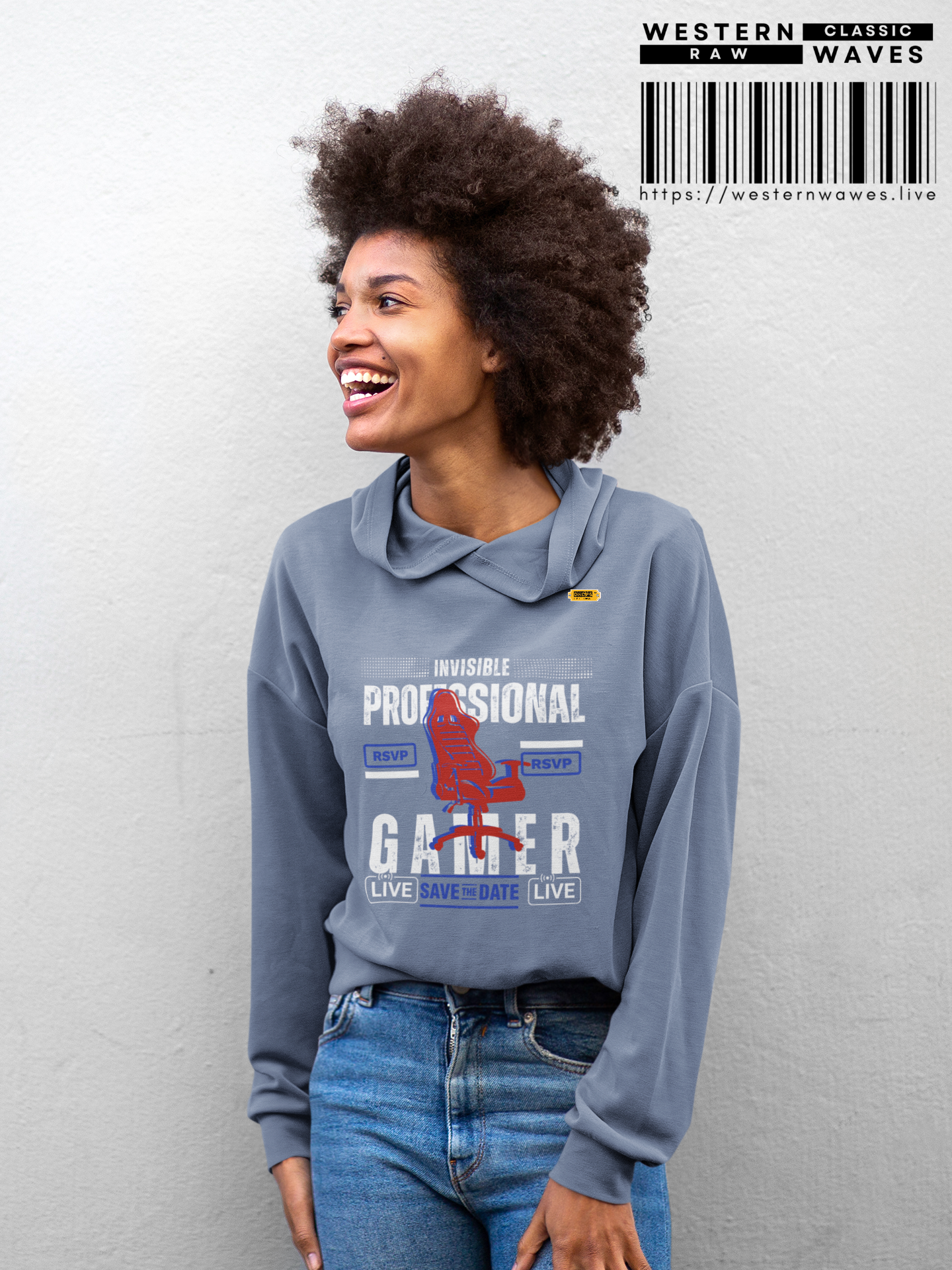 Unisex Lightweight Hooded Sweatshirt – N2* Series USLWHSS PT2WW027_ Limited Edition Crafted Comfort by WesternWaves:
