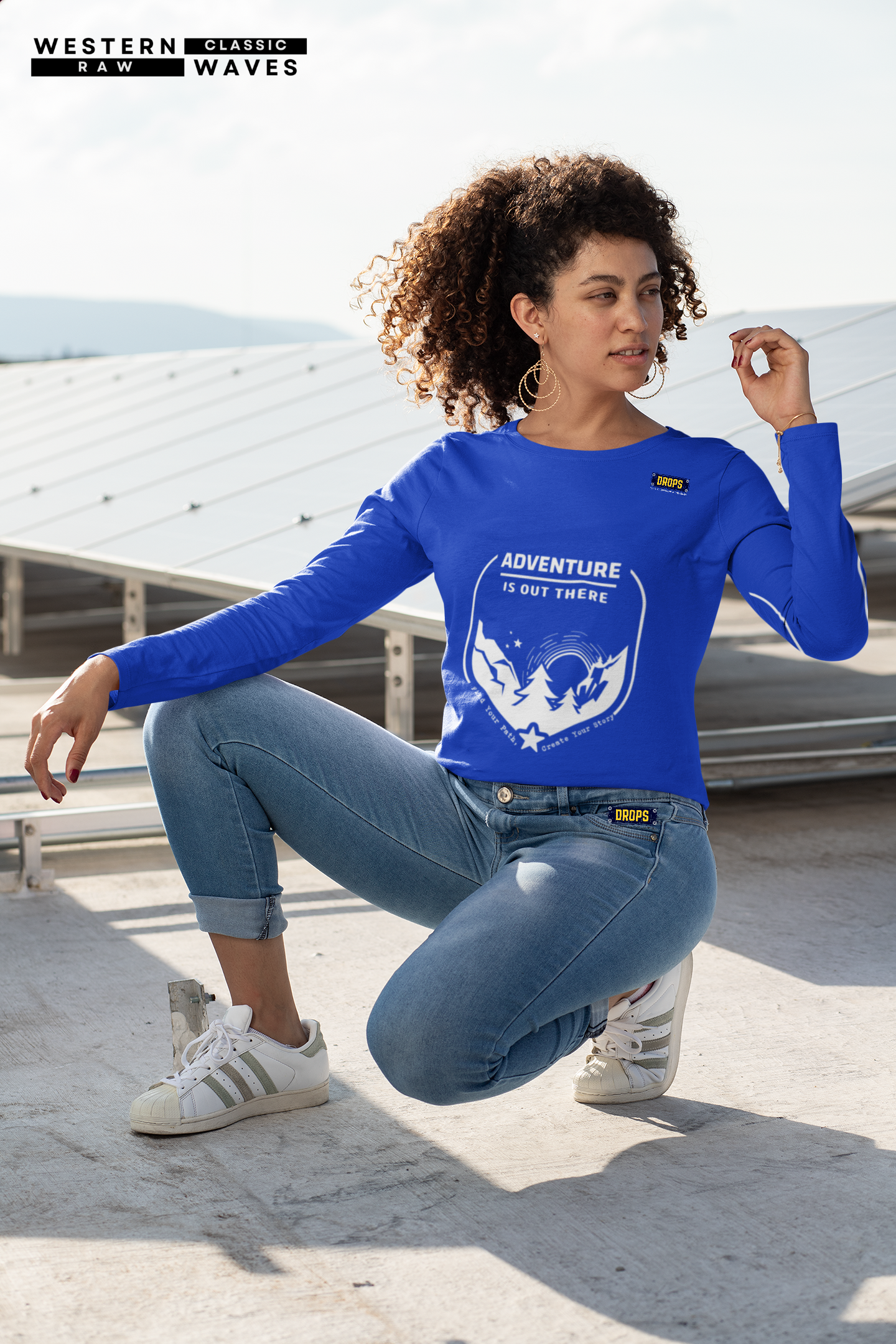 Unisex Crewneck Sweatshirt_ 04 July 2025_ Limited Edition Outdoor Gift for Adventure Lovers by WesternWaves: