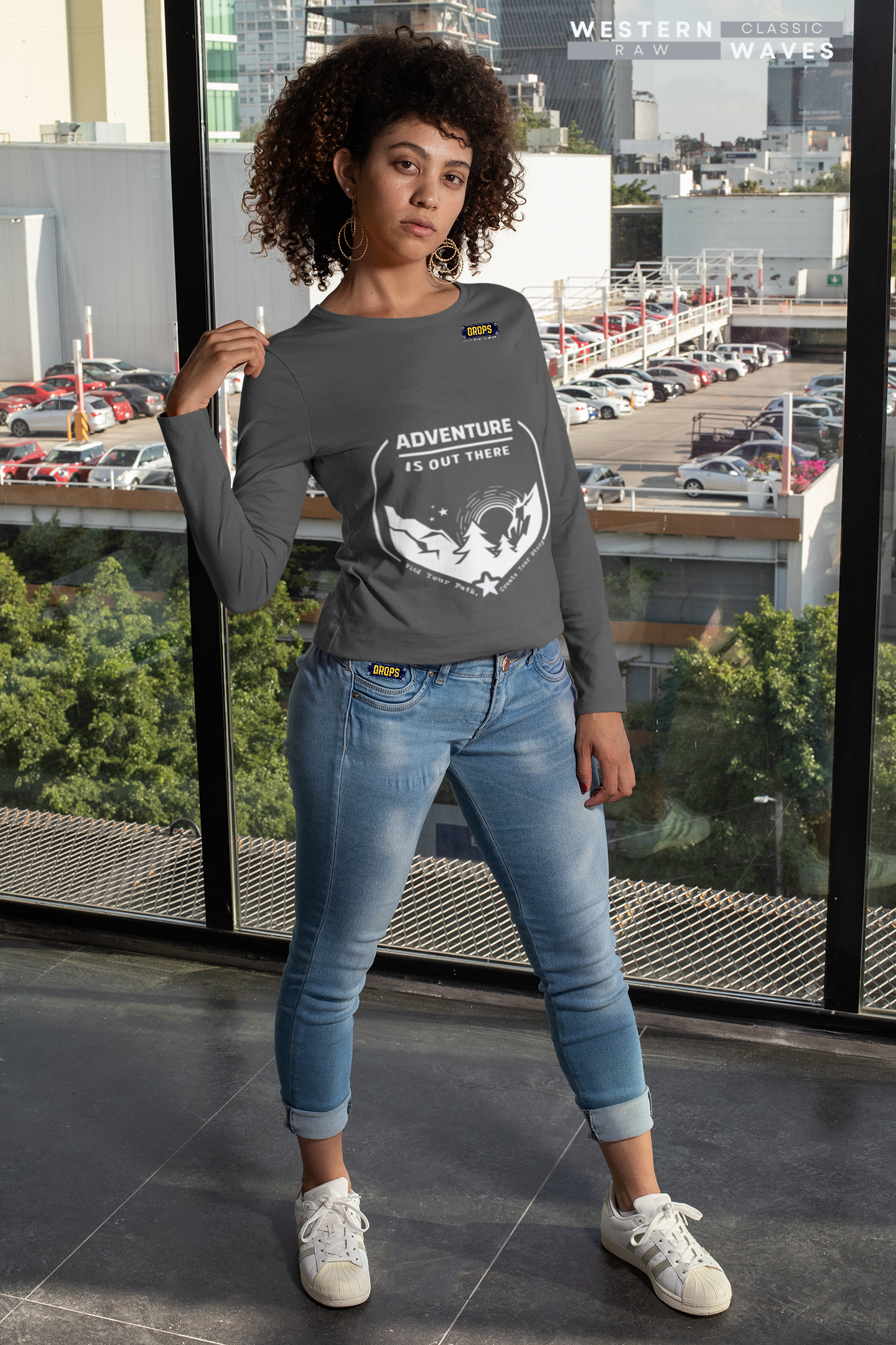 Unisex Crewneck Sweatshirt_ 04 July 2025_ Limited Edition Outdoor Gift for Adventure Lovers by WesternWaves: