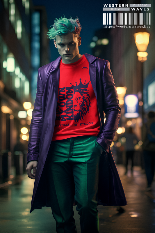 Casual Tee_ Series UWD 070_ Limited Edition Casual Streetwear Tee by WesternWaves: