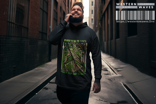 Unisex Lightweight Hooded Sweatshirt_ Series UWD 0052_ Limited Edition Streetwear Classic by WesternWaves: