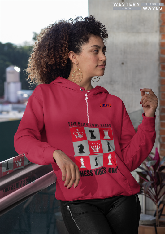 Unisex Full Zip Hoodie_ UWDP3_ Series N8+ USFZH PT2WW001_ Limited Edition Unique Chess Merch by WesternWaves: