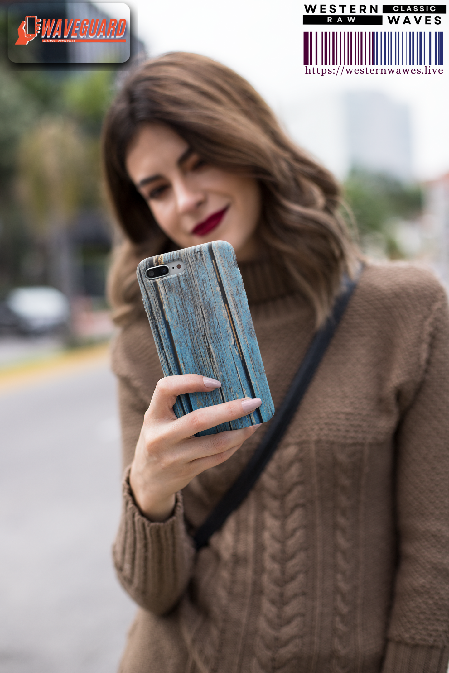 Tough Cases_ iPhone Case_ Series N8+ TCPCASE PT2WW004_ Limited Edition  Rustic Wooden Phone Case for iPhones by WesternWaves: