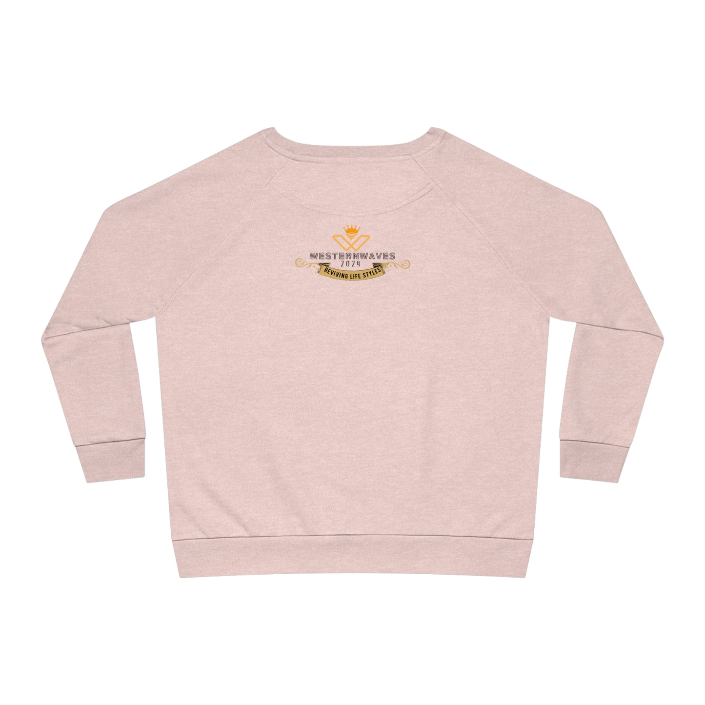 Women's Dazzler Relaxed Fit Sweatshirt _ N2 Series SPW WDRFSS PT2WW003_ Limited Edition Attribution to Stanley/Stella by WesternWaves: