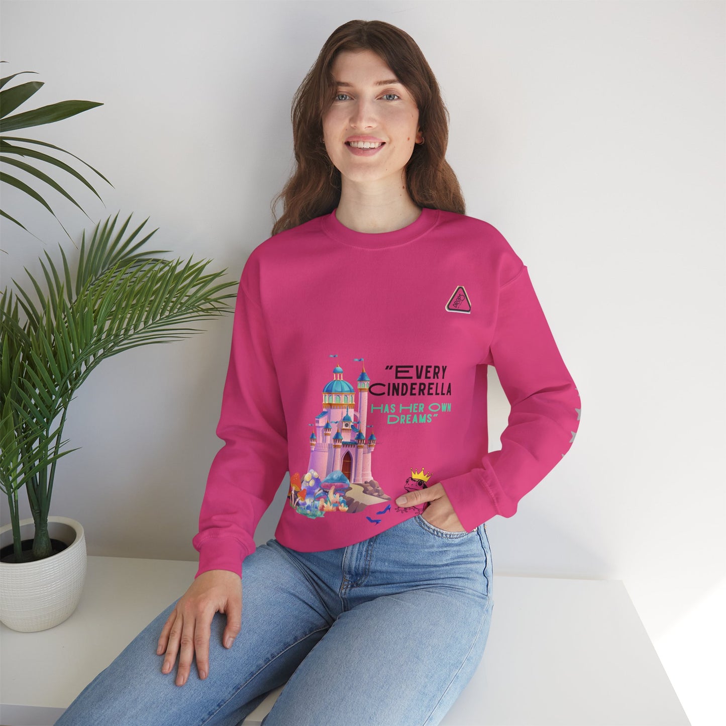 Unisex Heavy Blend™ Crewneck Sweatshirt_ N2 Series UHBCSS PT2WW007_ Limited Edition Pure Luxury  By WesternWaves:
