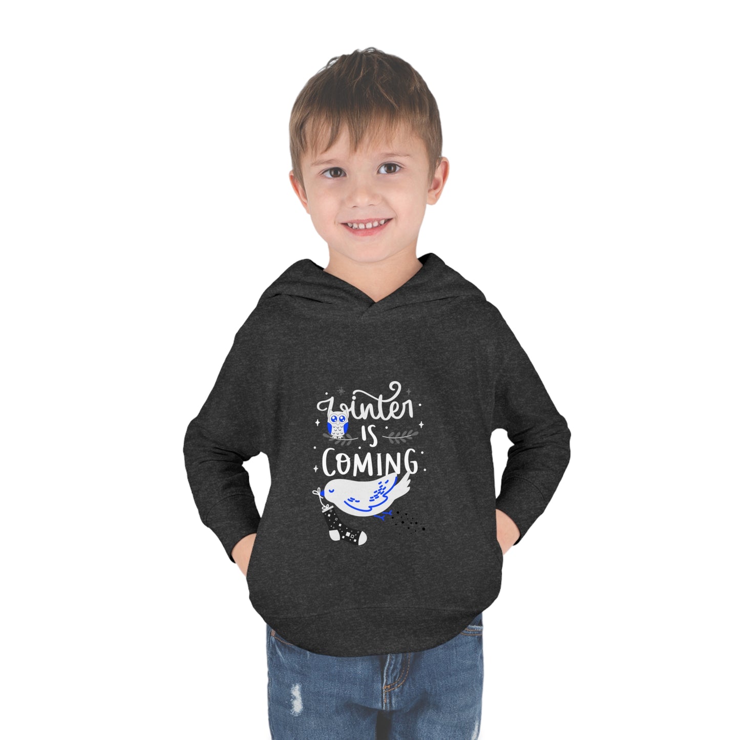 Toddler Pullover Fleece Hoodie – N2 Series SPW TPOFH PT2WW002_– Cozy, Durable & Personalized Limited Edition by WesternWaves: