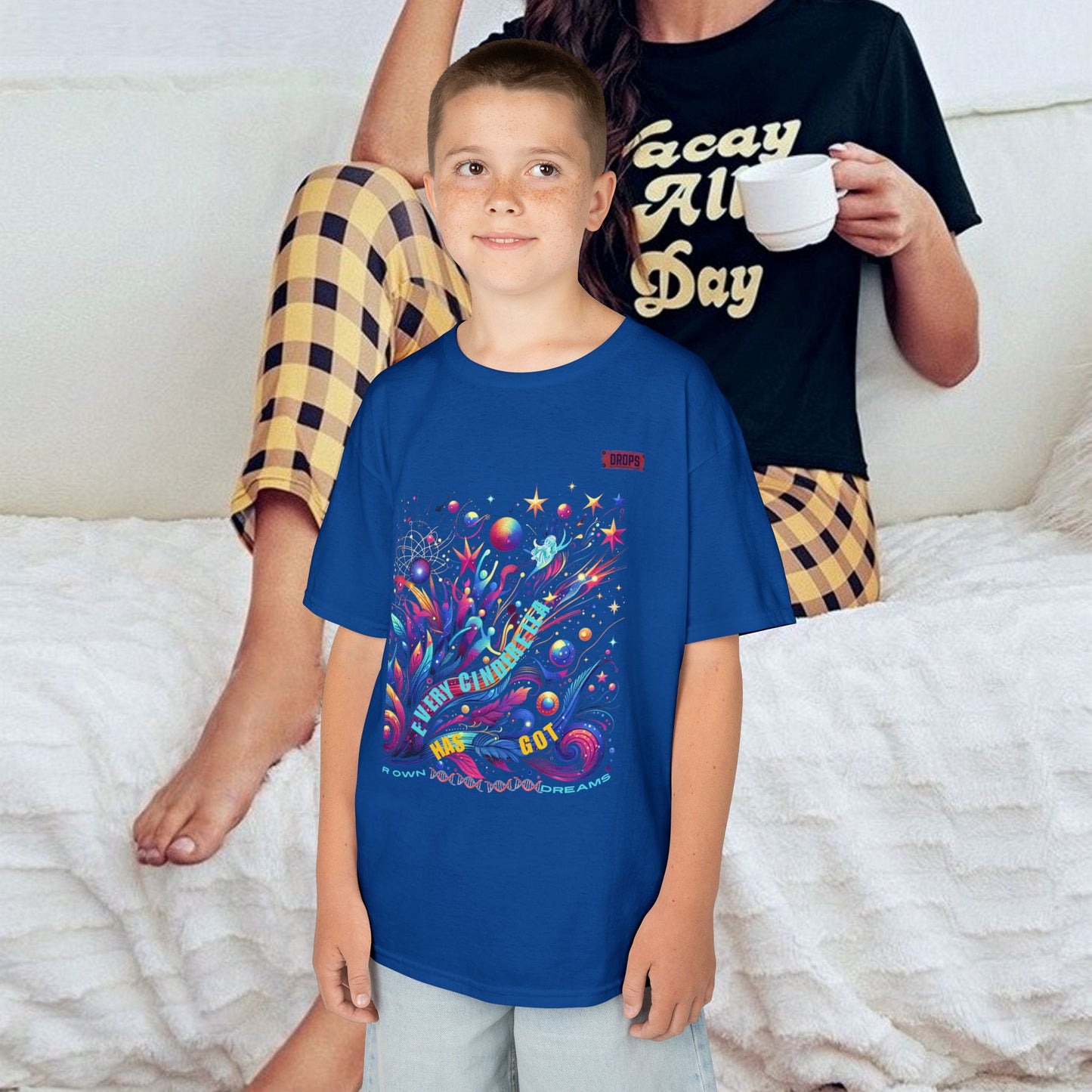 Kids Heavy Cotton™ Tee_ 07 July 2025_ Limited Edition Summer Style by WesternPulse: