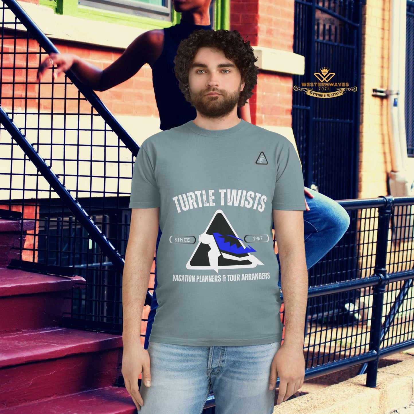 Unisex Faded T-Shirt - Turtle Twists Vacation Planners Graphic Tee_ 06 May 2025_ 001