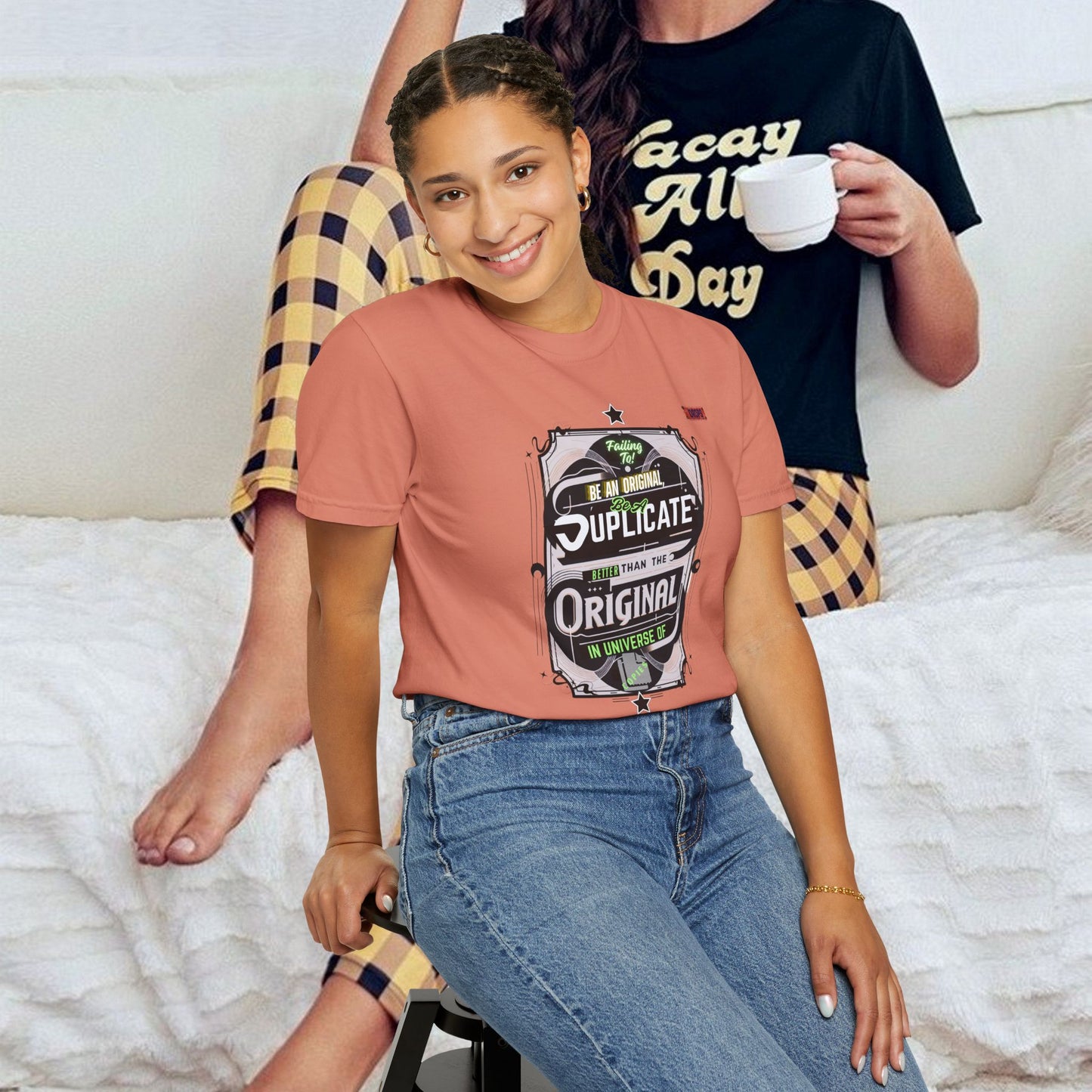 unisex garment-dyed t-shirt_ 09 July 2025_ Limited Edition Everyday Casual Wear by WesternWaves: